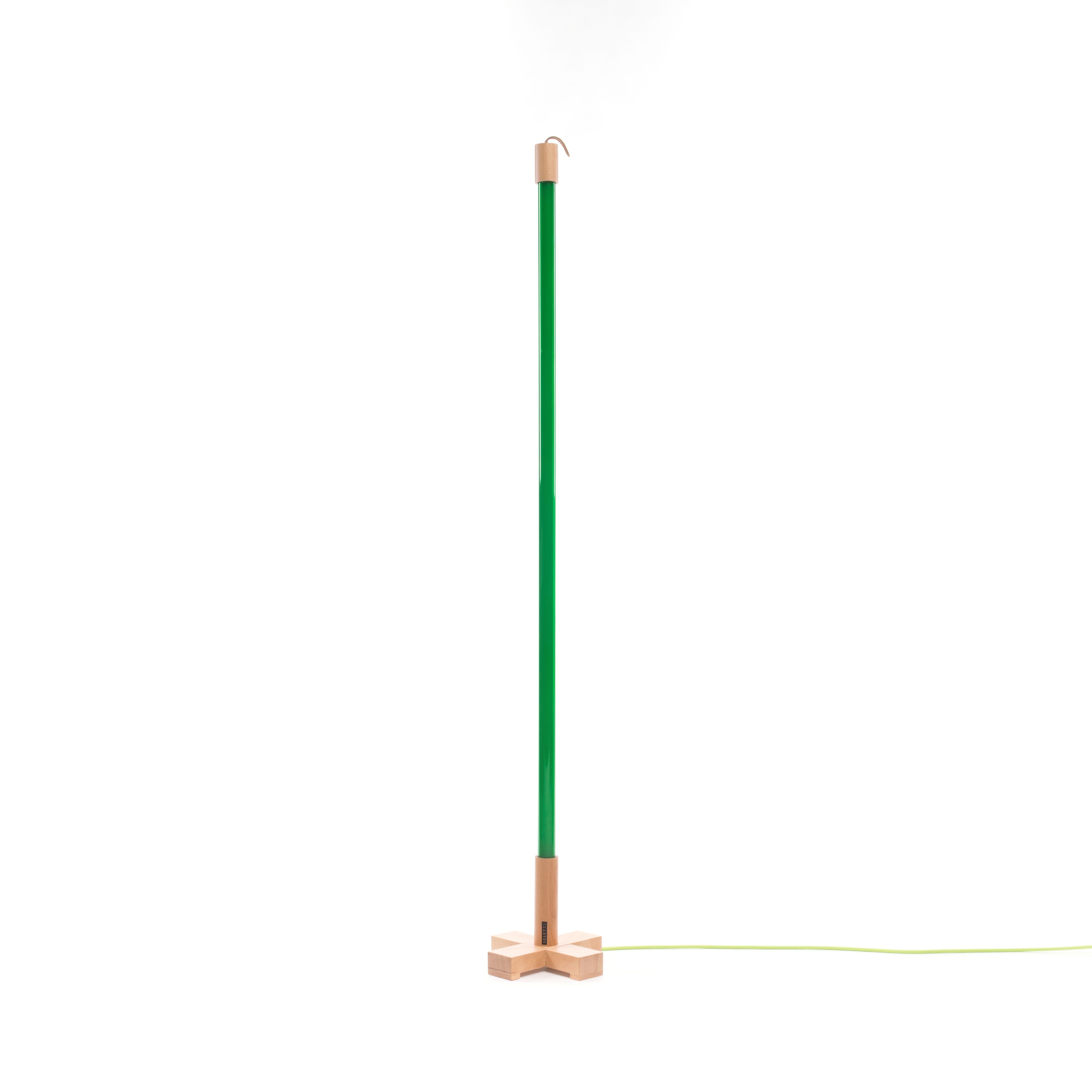 LED lampa Seletti Linea, zelená
