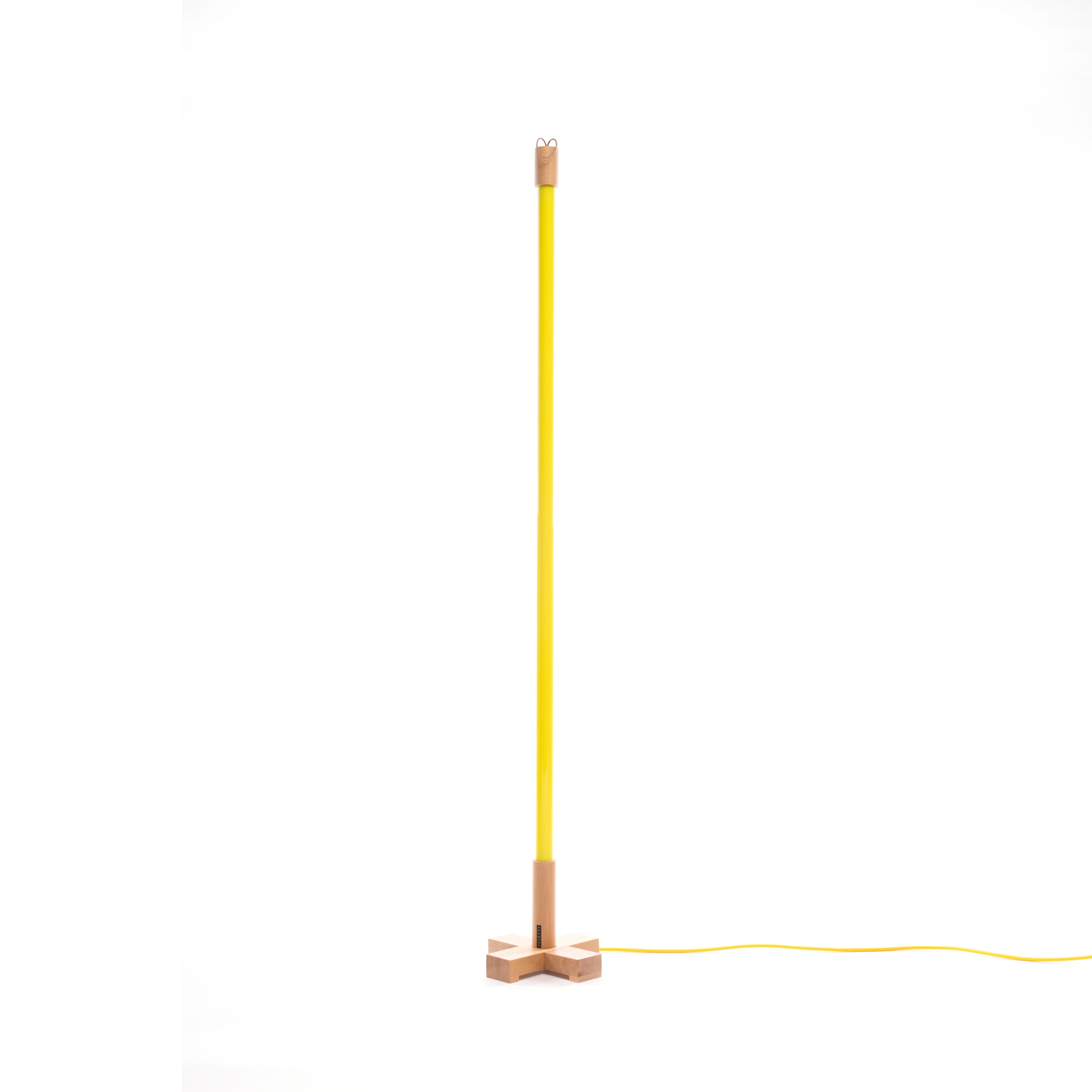 LED lampa Seletti Linea, žlutá