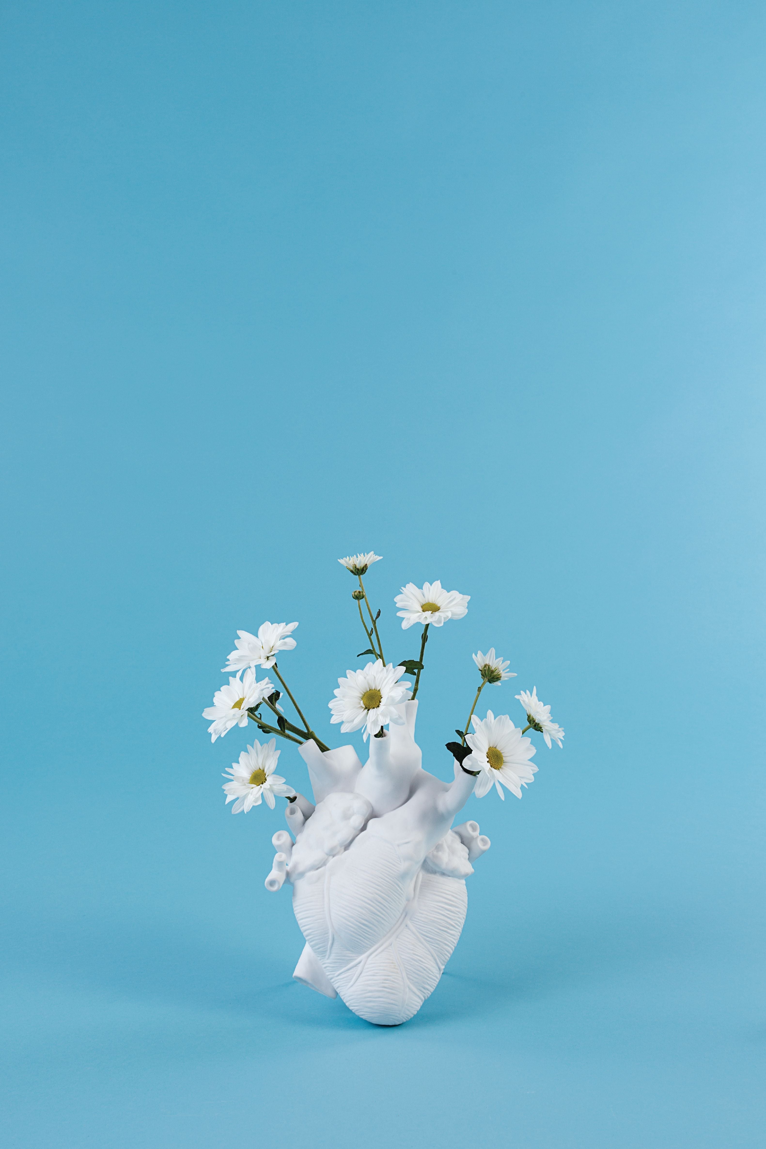Seletti Love in Bloom Vase, bílá