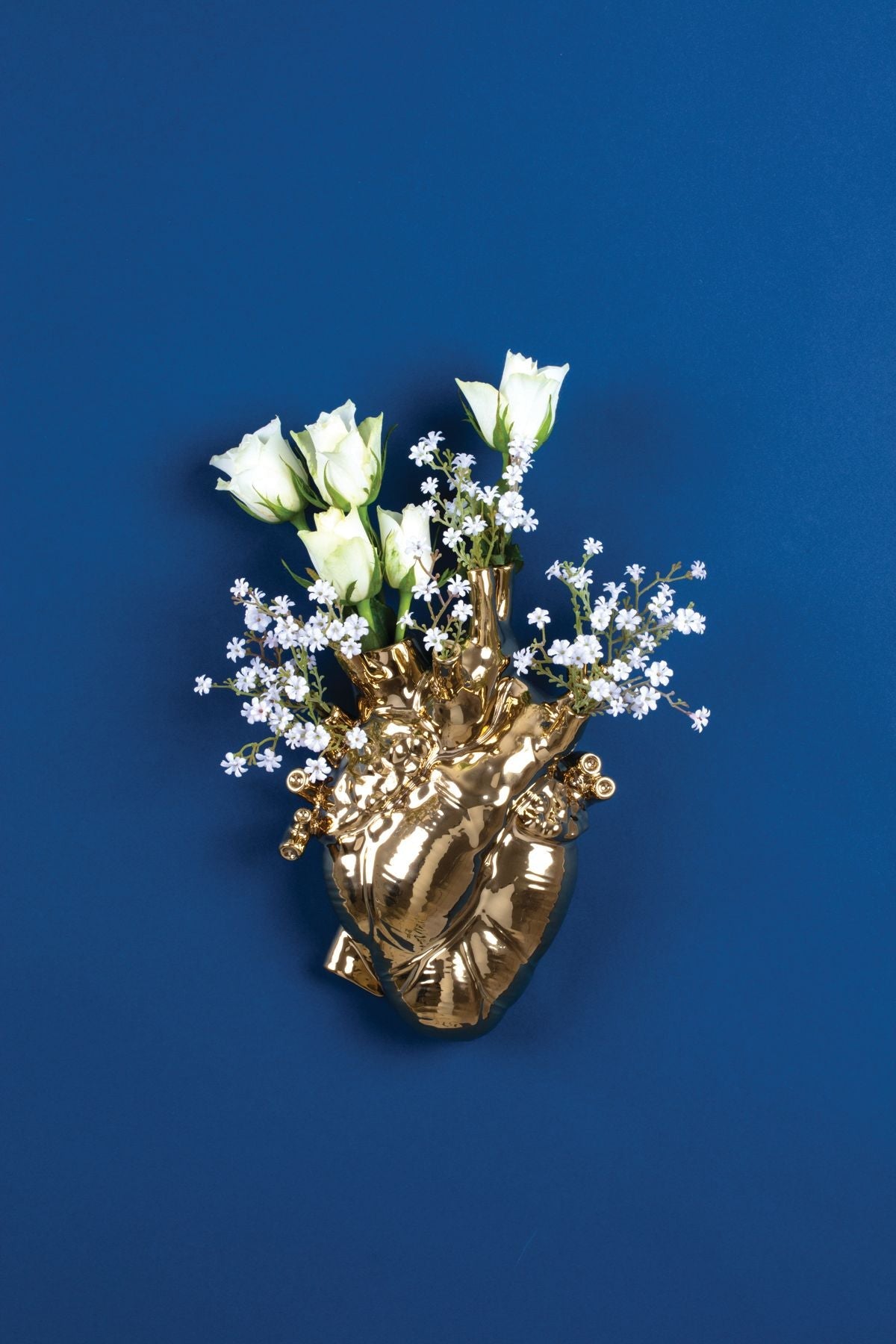 Seletti Love in Bloom Vase, zlato