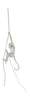 Seletti Monkey Indoor Lamp White, With Rope