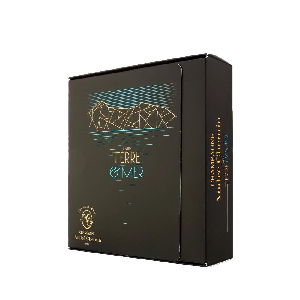 André Chemin Entre Terre et Mer Brut Excellence 2007 Gift Box