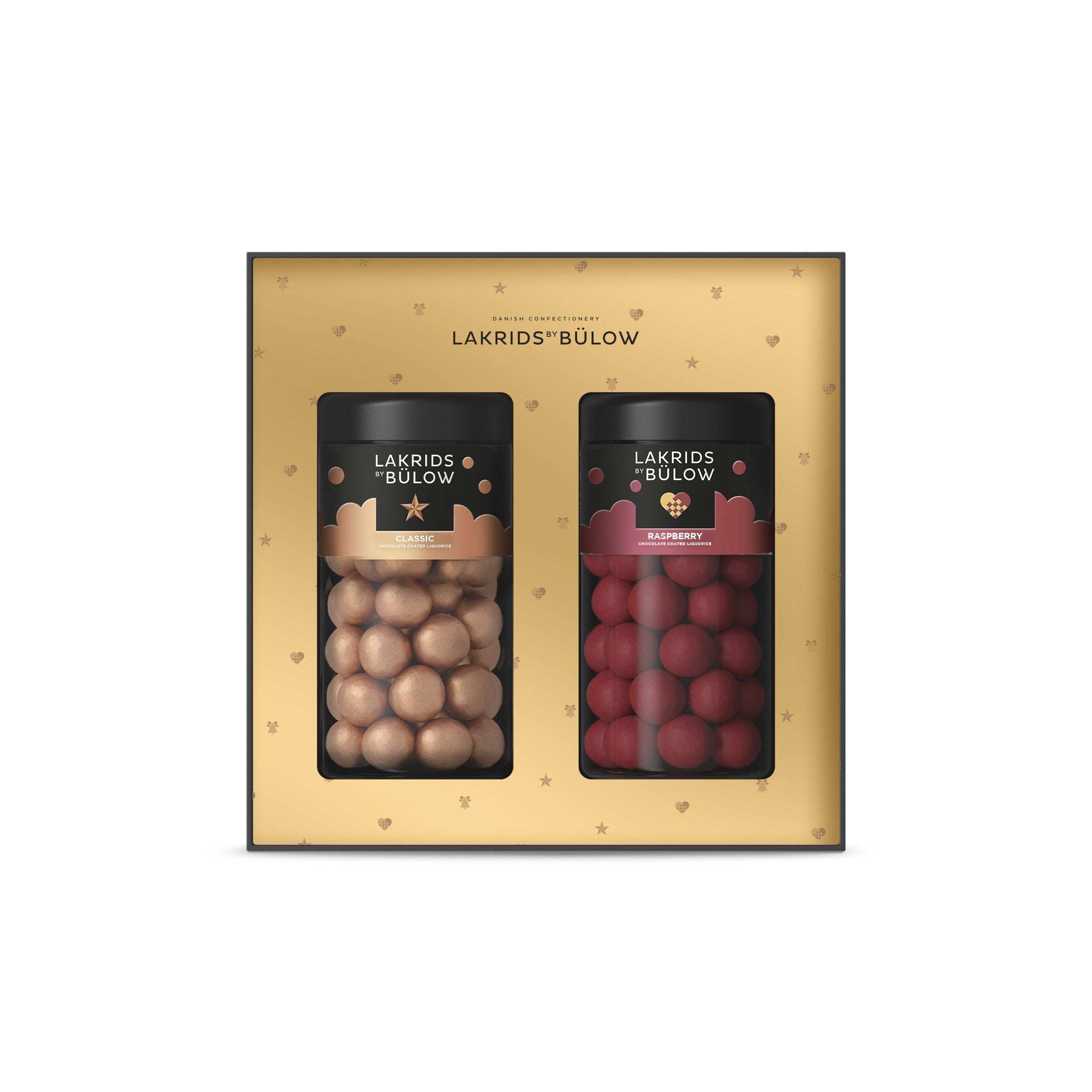 Lakrids od Bülow Winter Black Box Classic Caramel/Crispy Raspberry, 590G