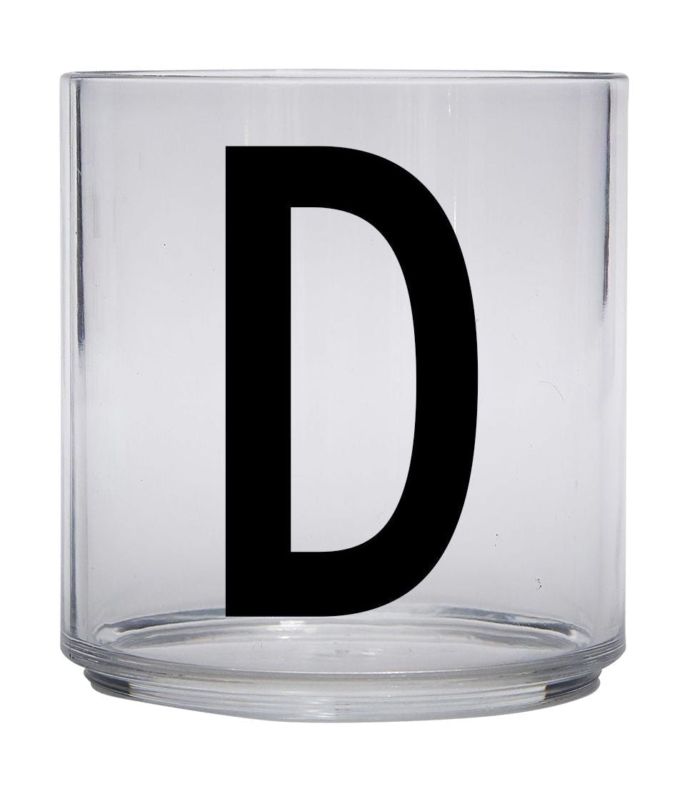 Design Letters Kids Personal Tritan Piting Glass, D