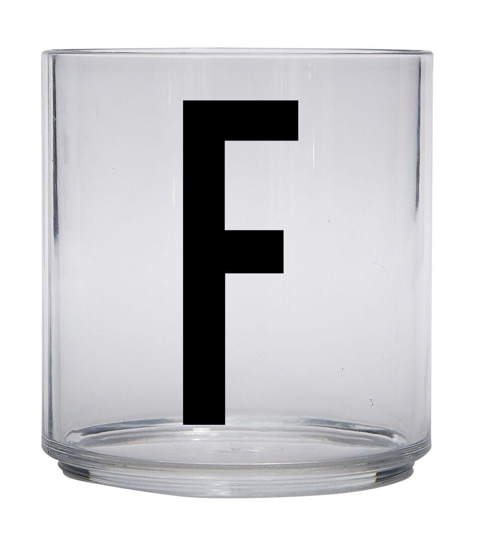 Design Letters Kids Personal Tritan Piting Glass, F