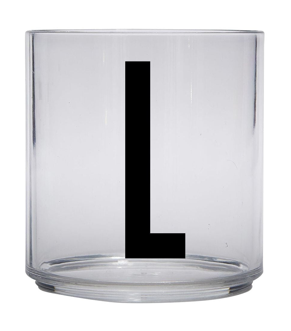 Design Letters Kids Personal Tritan Piting Glass, l