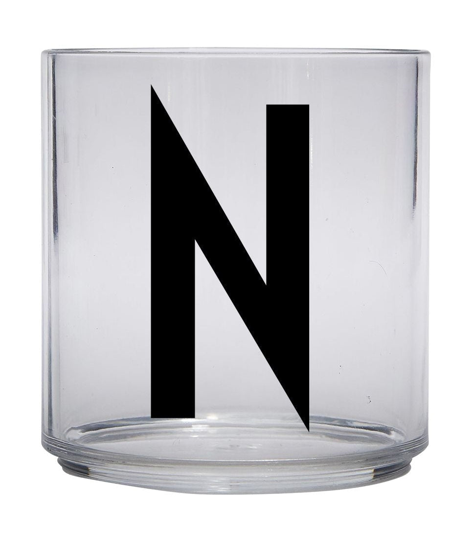 Design Letters Kids Personal Tritan Piting Glass, N