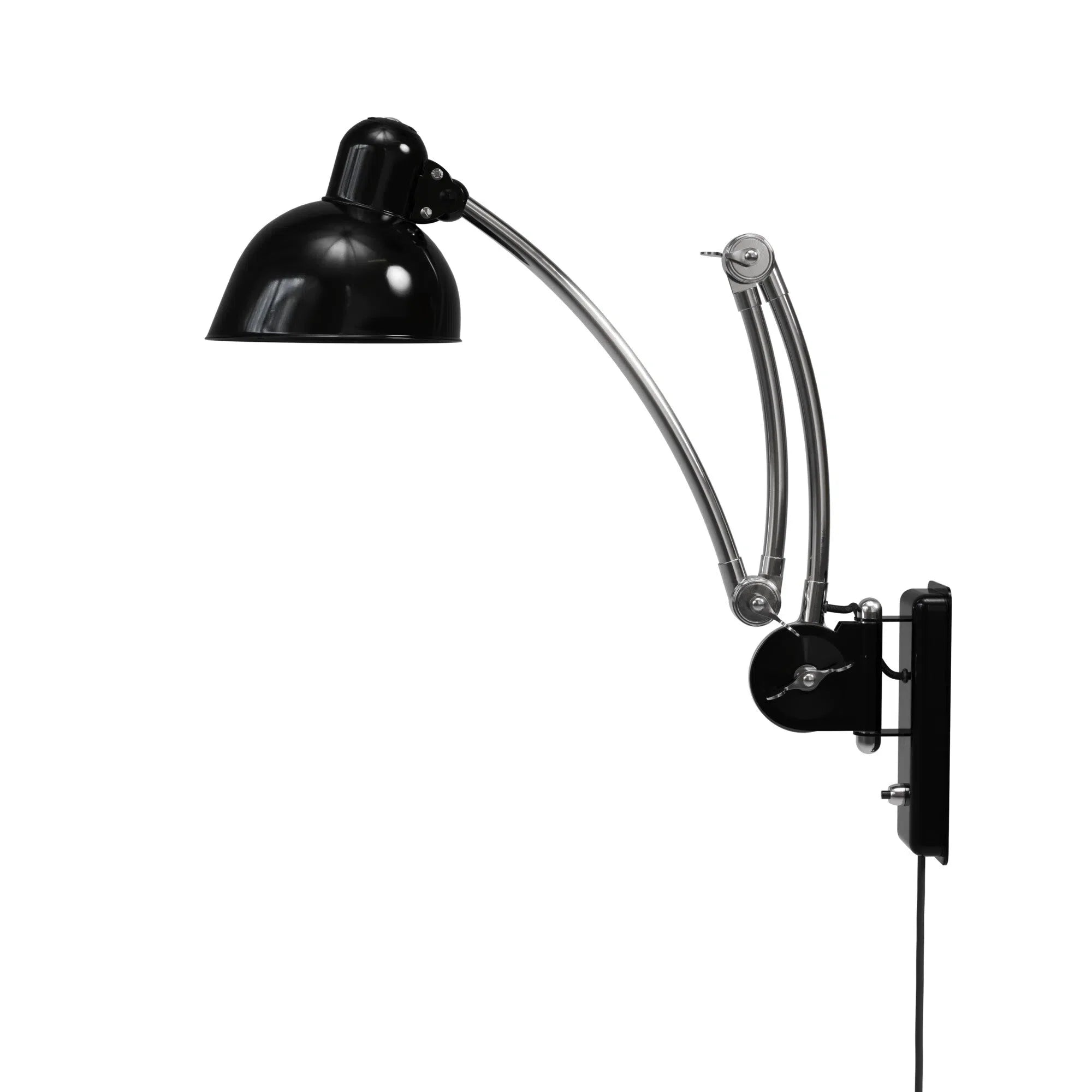 Fritz Hansen Kaiser Idell 6559-W nástěnná lampa, černá