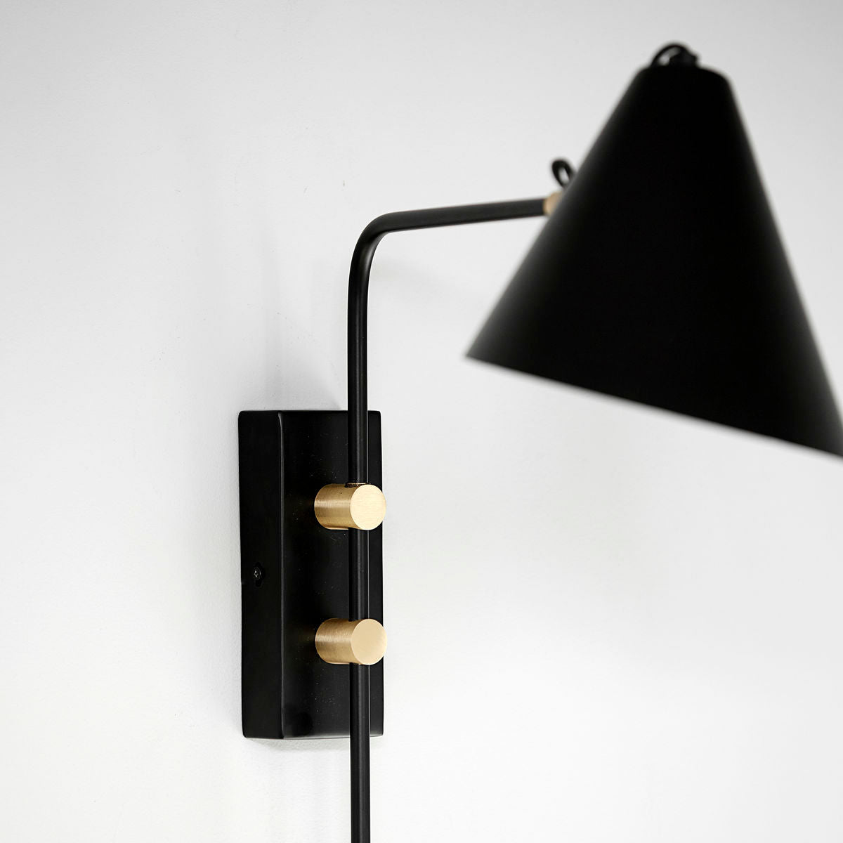 House Doctor Wall Lamp, HDCLUB, černá