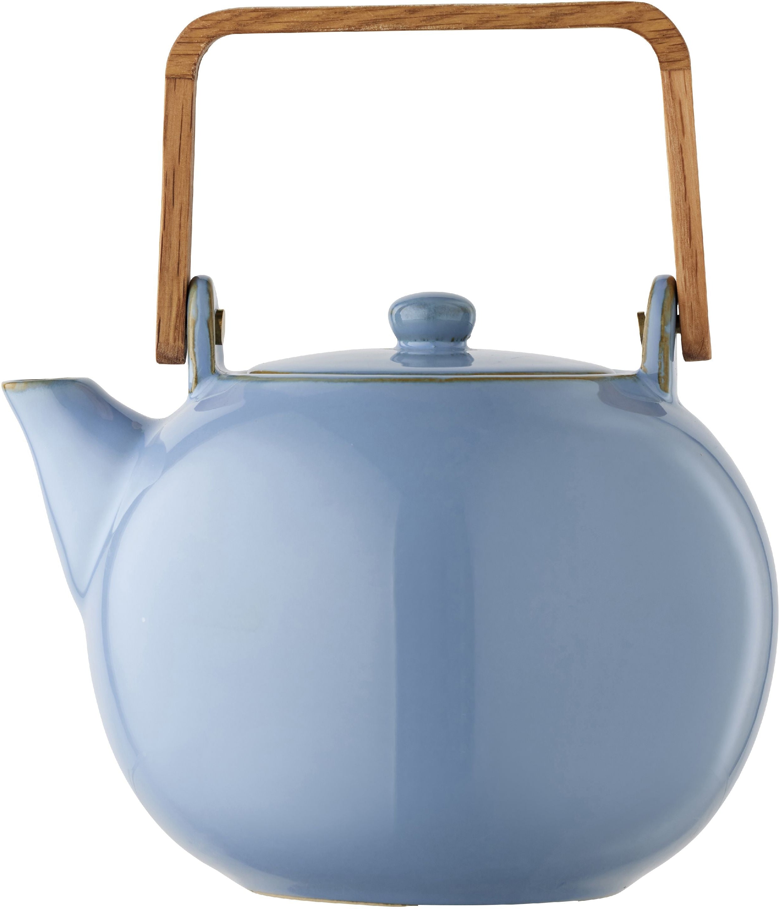 Bitz Teapot With Tea Strainer 1,2 L, Shiny Ocean