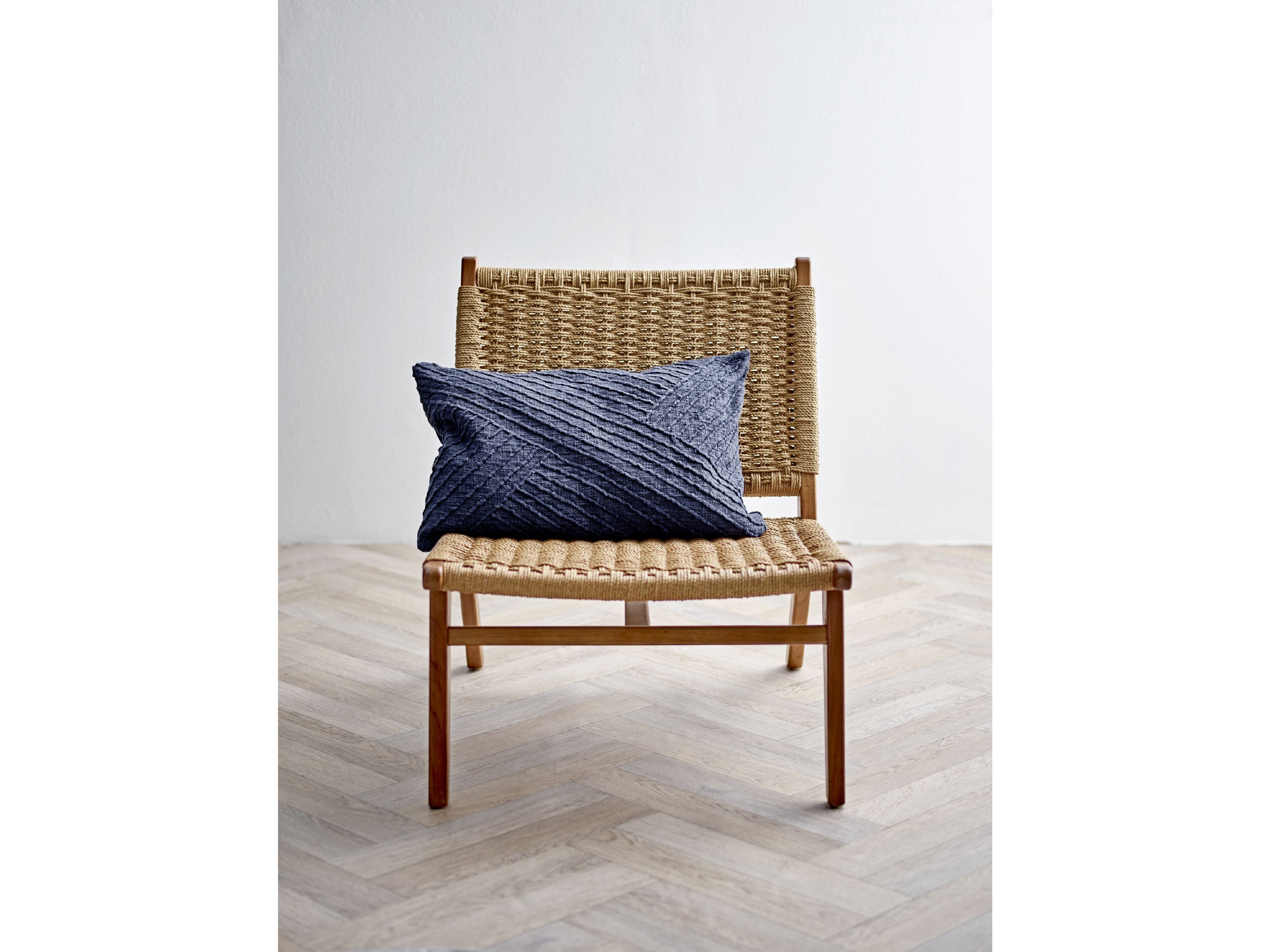 Södahl Diagonal Cushion Cover 40x60 cm, Indigo