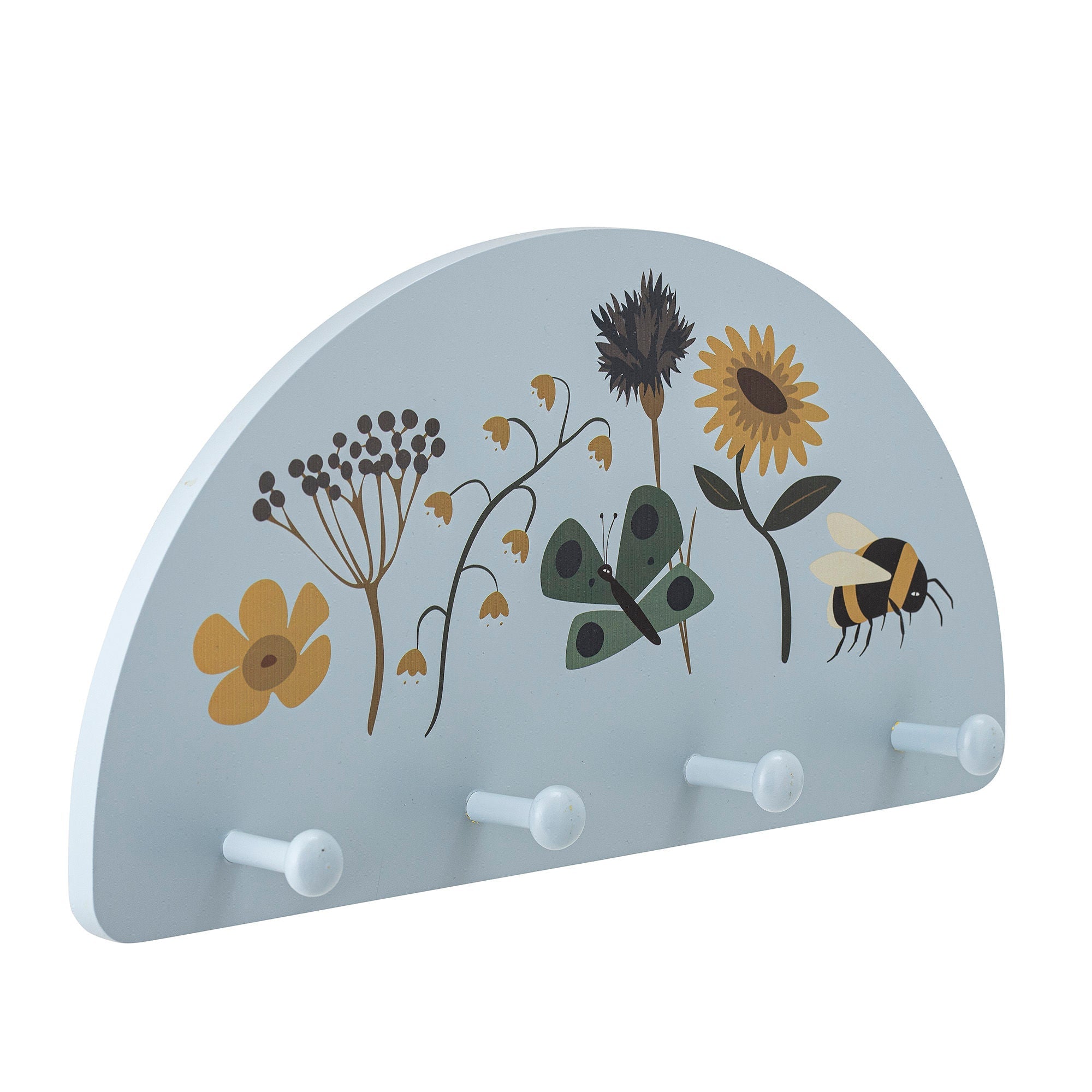 Bloomingville Mini Juliana Coat Rack, Blue, Lotus