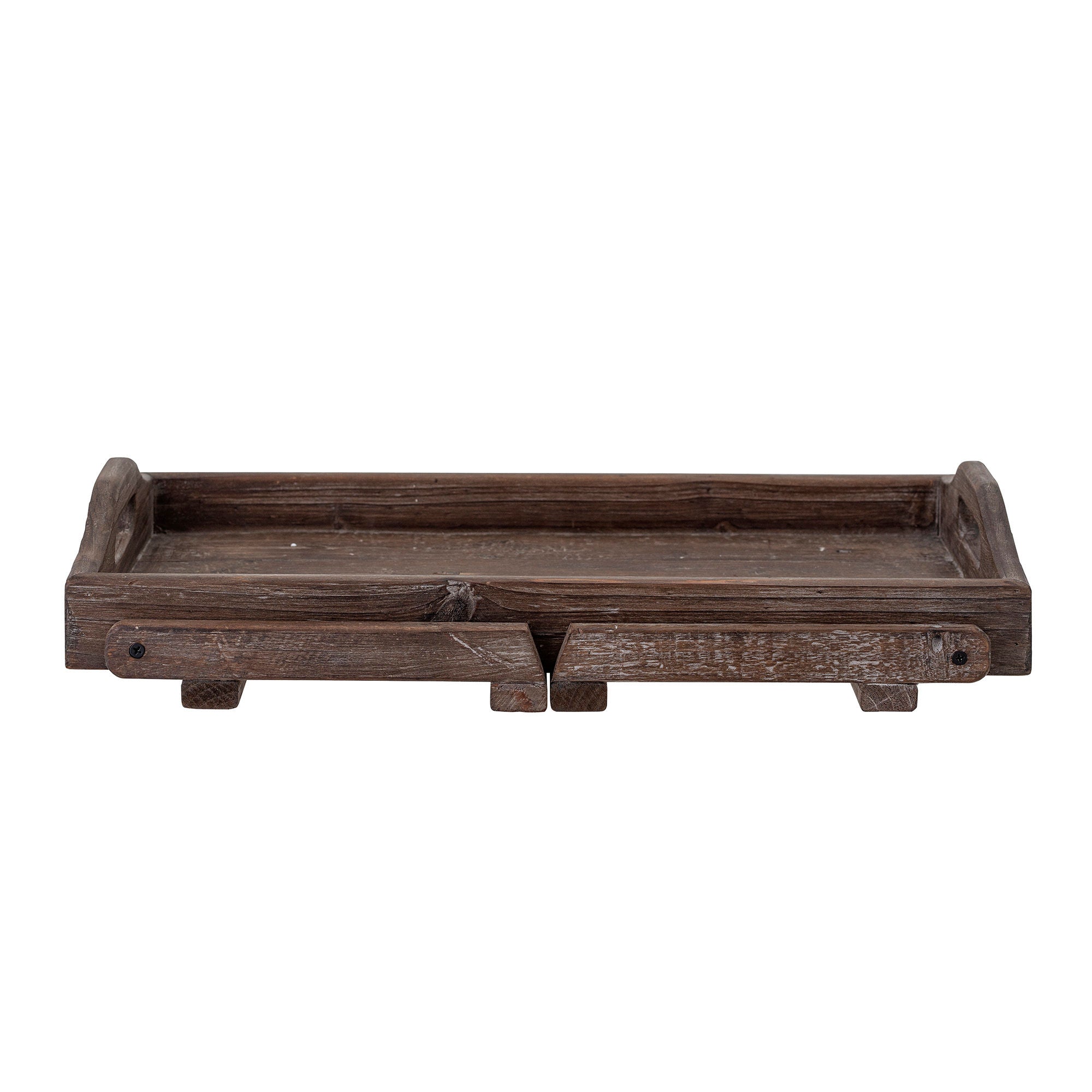 Creative Collection Phie Sersing Tray, Brown, regenerovaný firwood