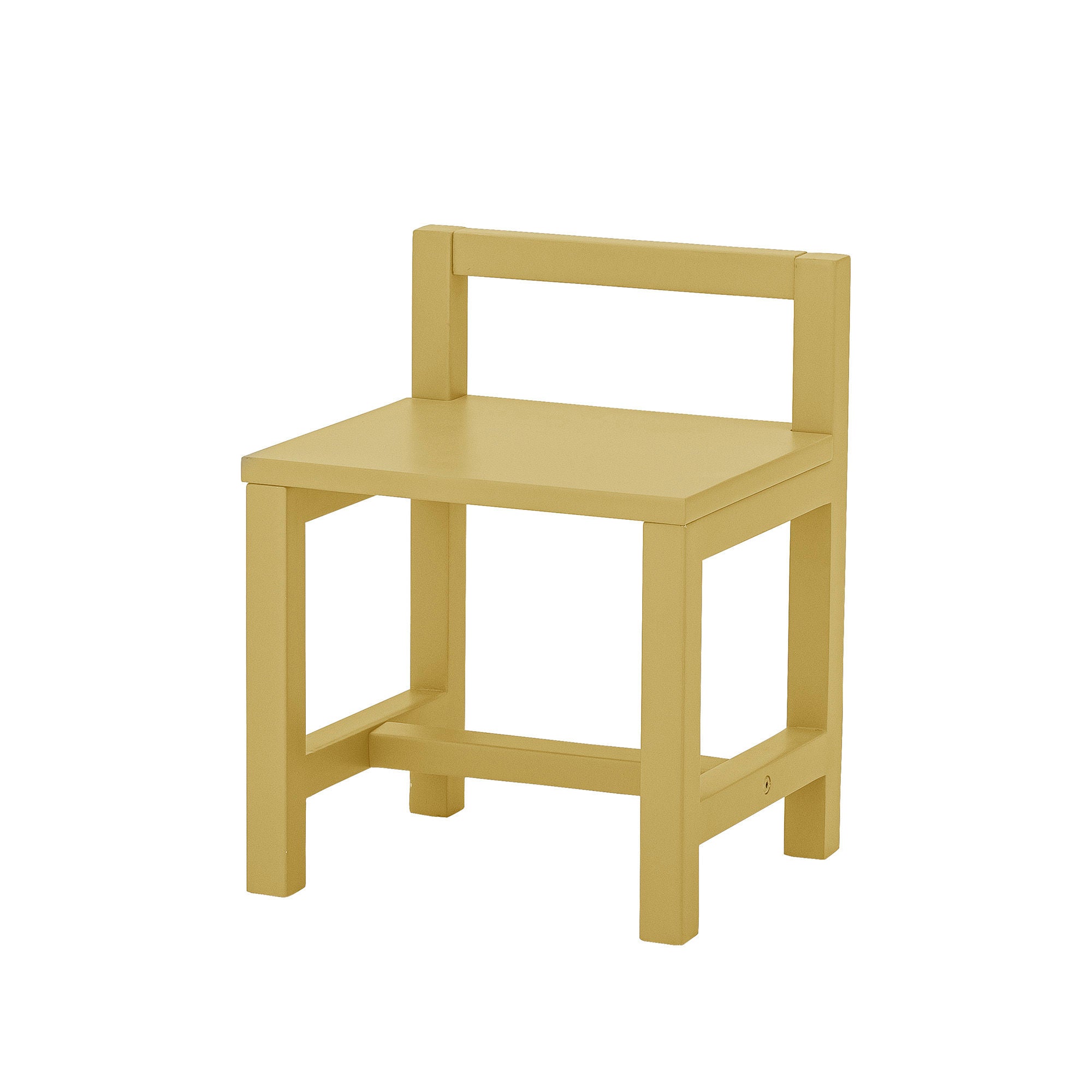 Bloomingville Mini Rese Chair, Yellow, MDF