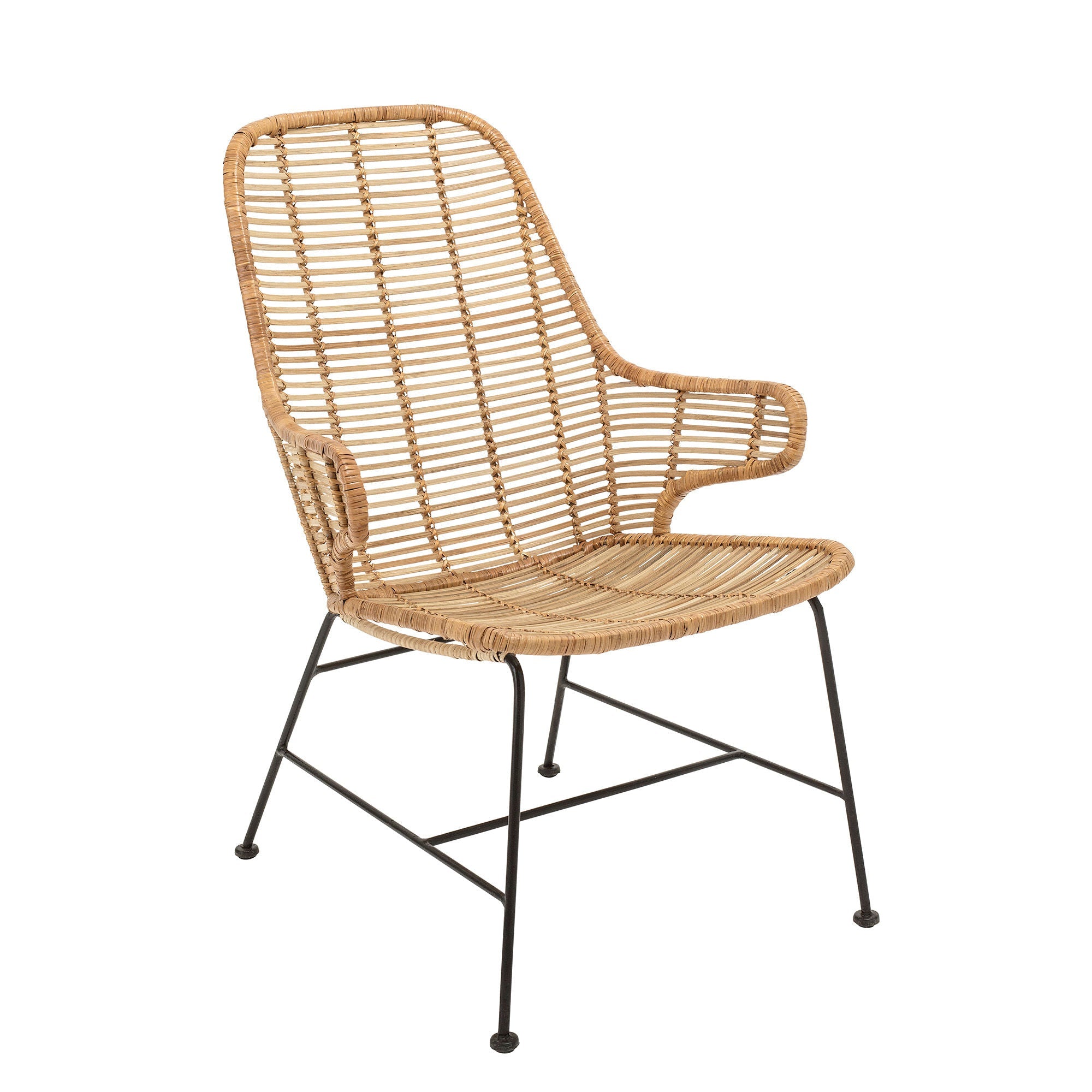 Bloomingville Lake Lounge Chair, Nature, Rattan