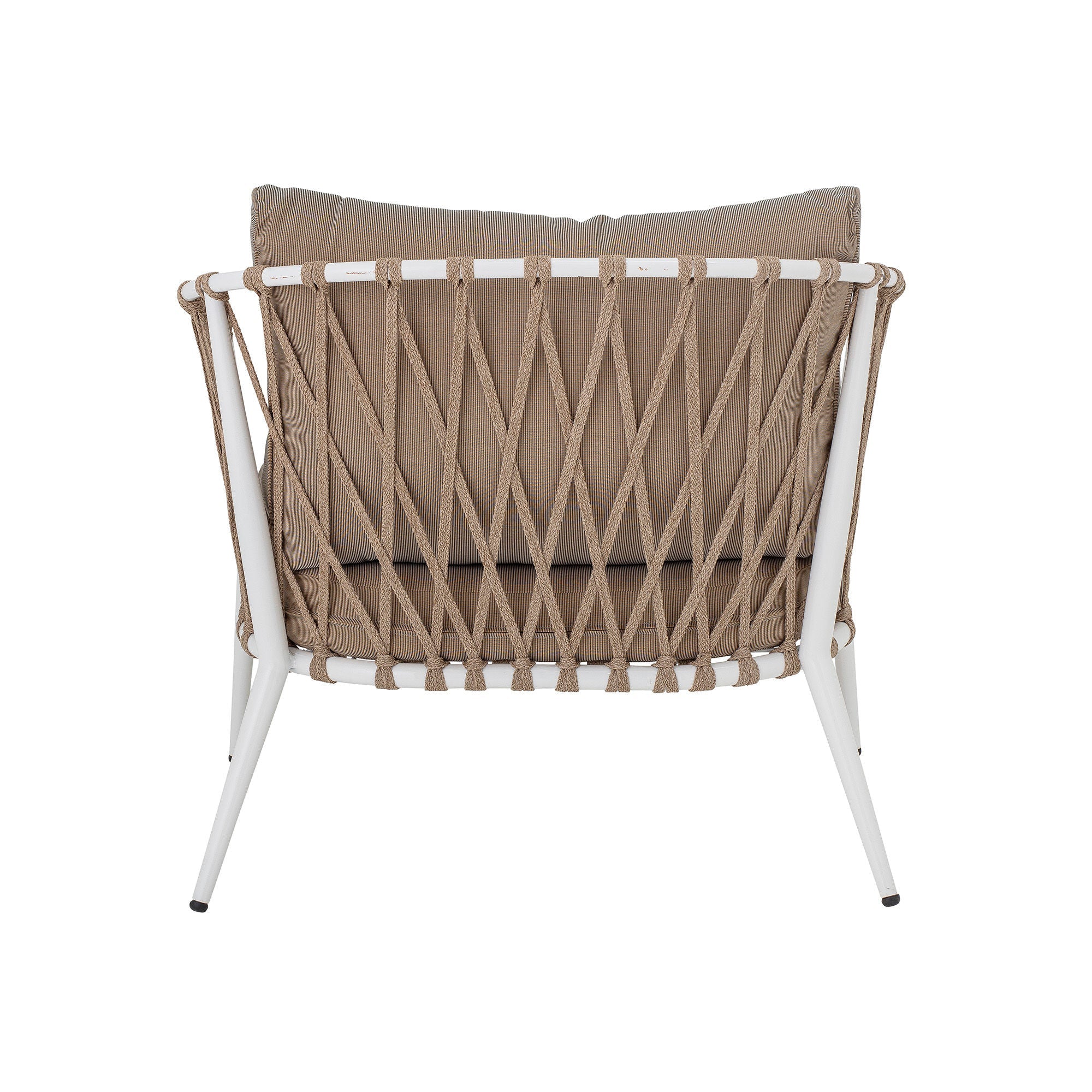 Kreativní kolekce CIA Lounge Chair, White, Metal