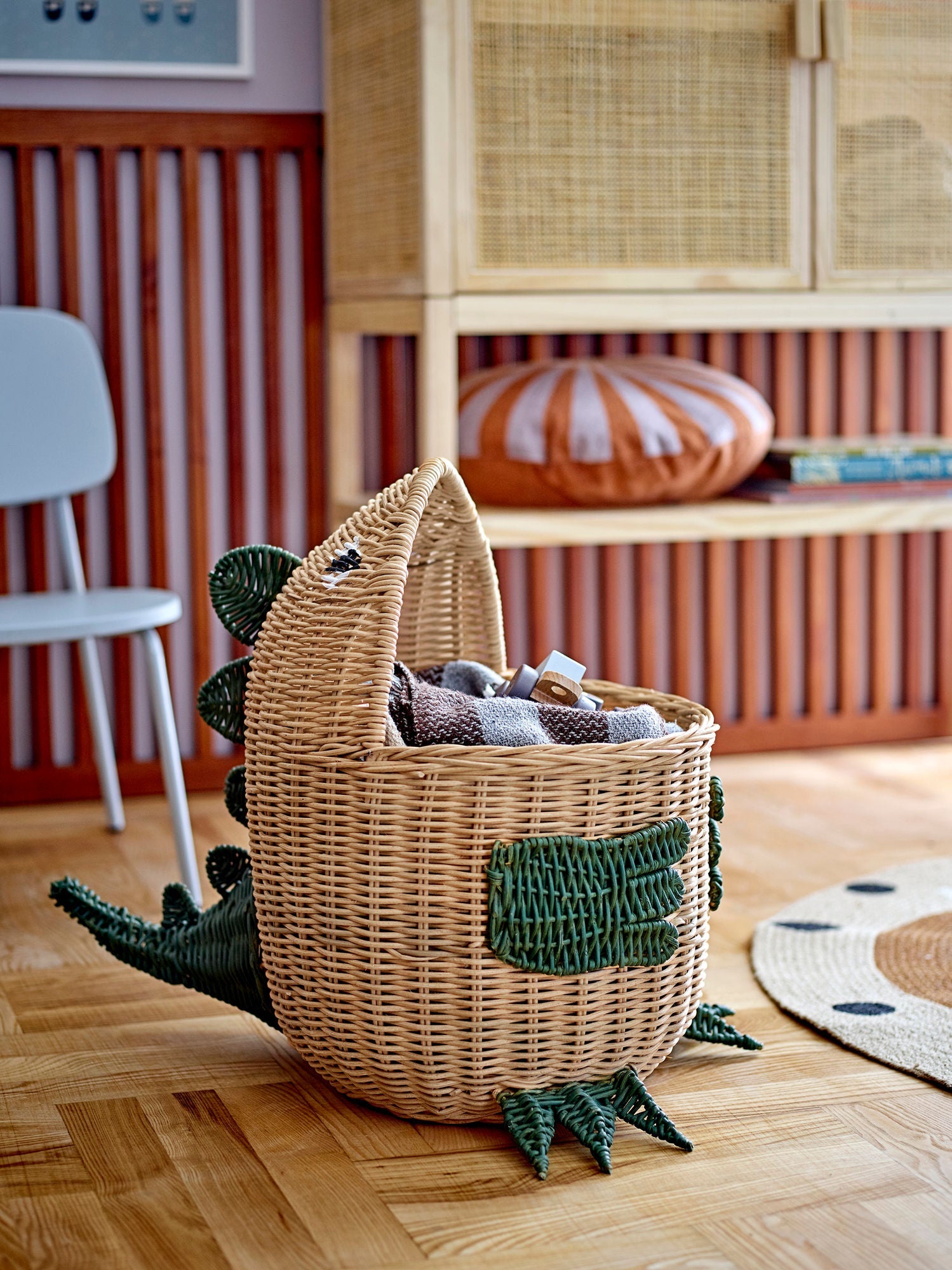 Bloomingville MINI Eddi Basket, Nature, Rattan