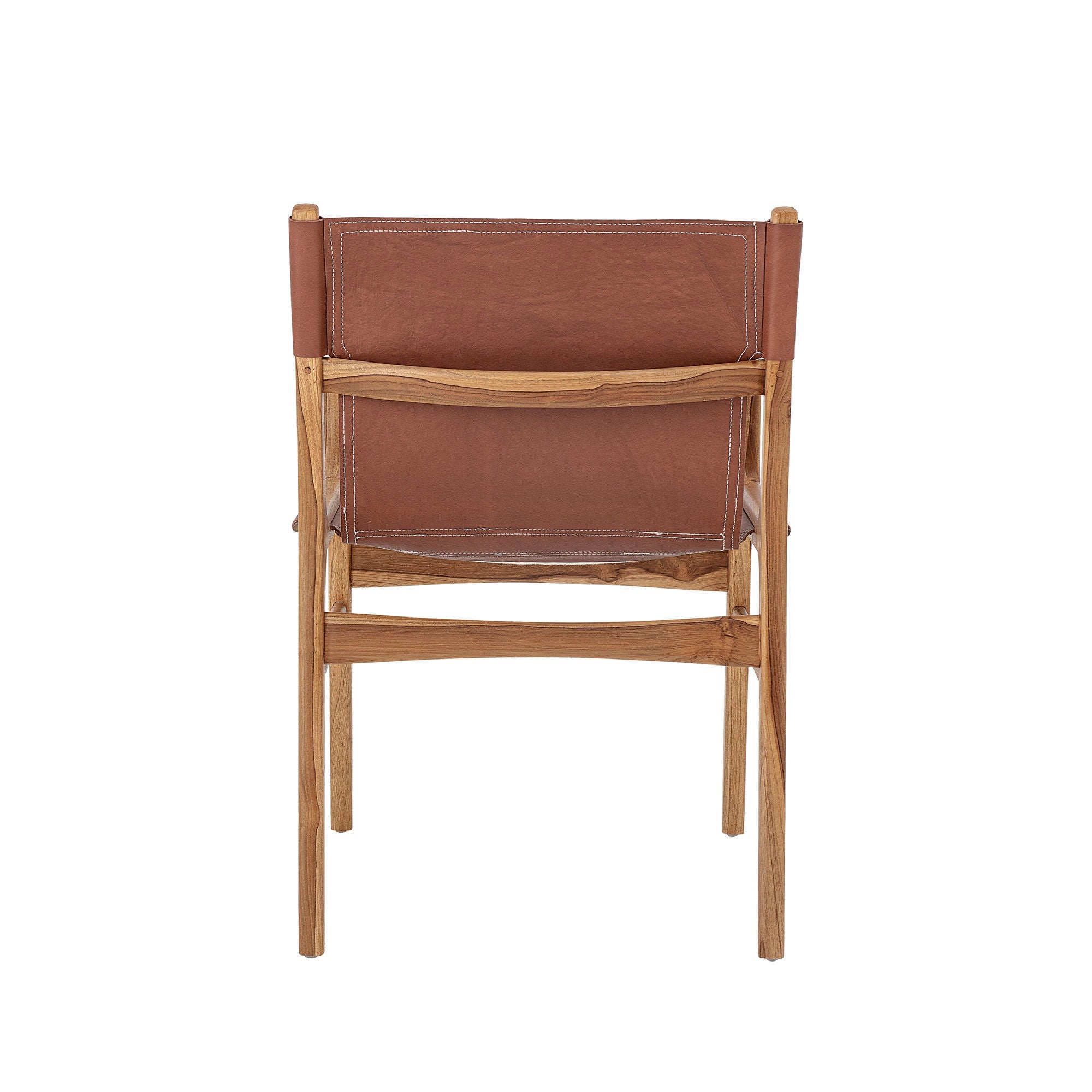 Bloomingville Ollie Lounge Chair, Brown, Leather
