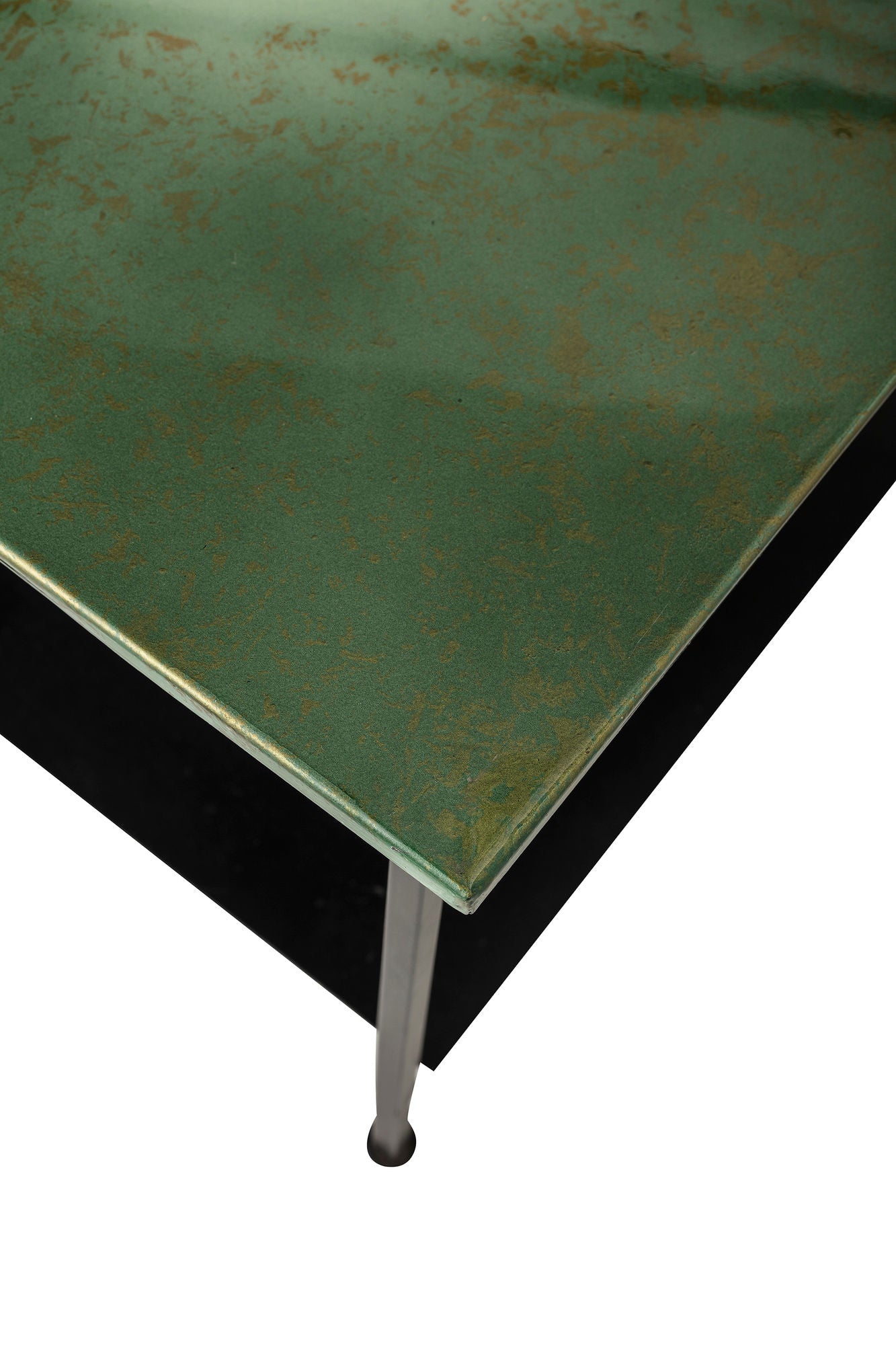 Konferenční stolek Bloomingville Bene, zelená, kov