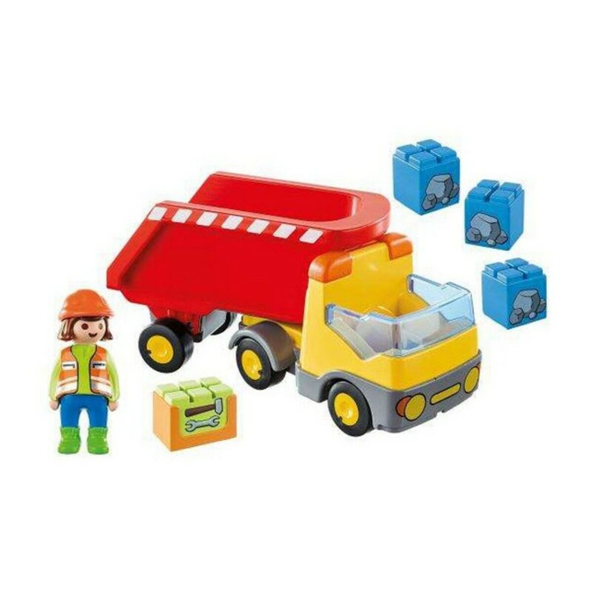 Playset 1.2.3 Construction Playmobil 70126 (6 ks)