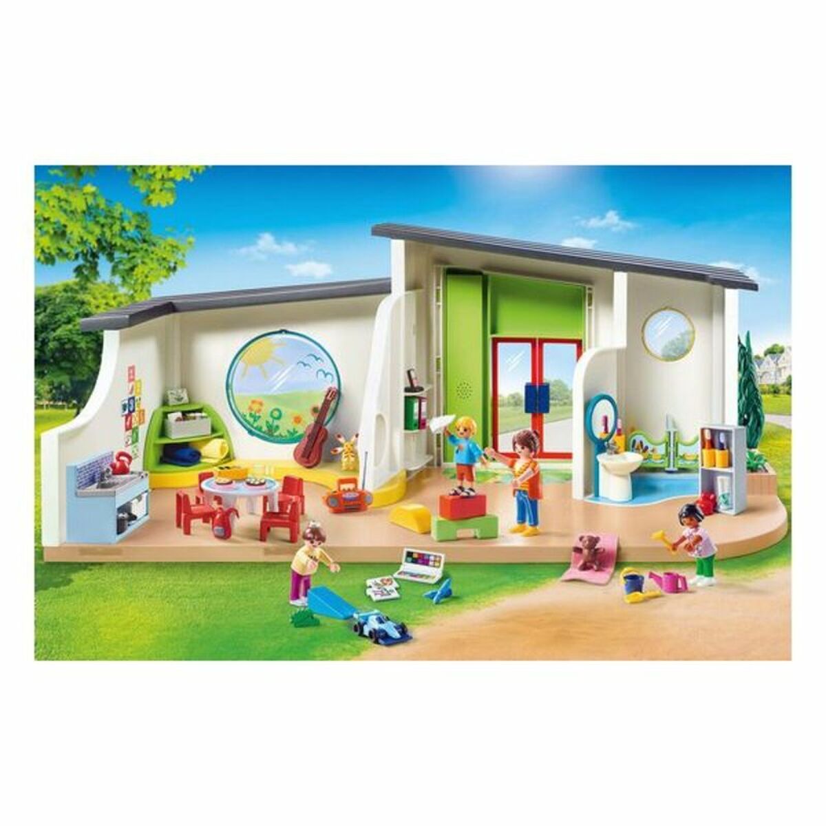 Playset City Life Rainbow Nursery Playmobil 70280 (180 ks)