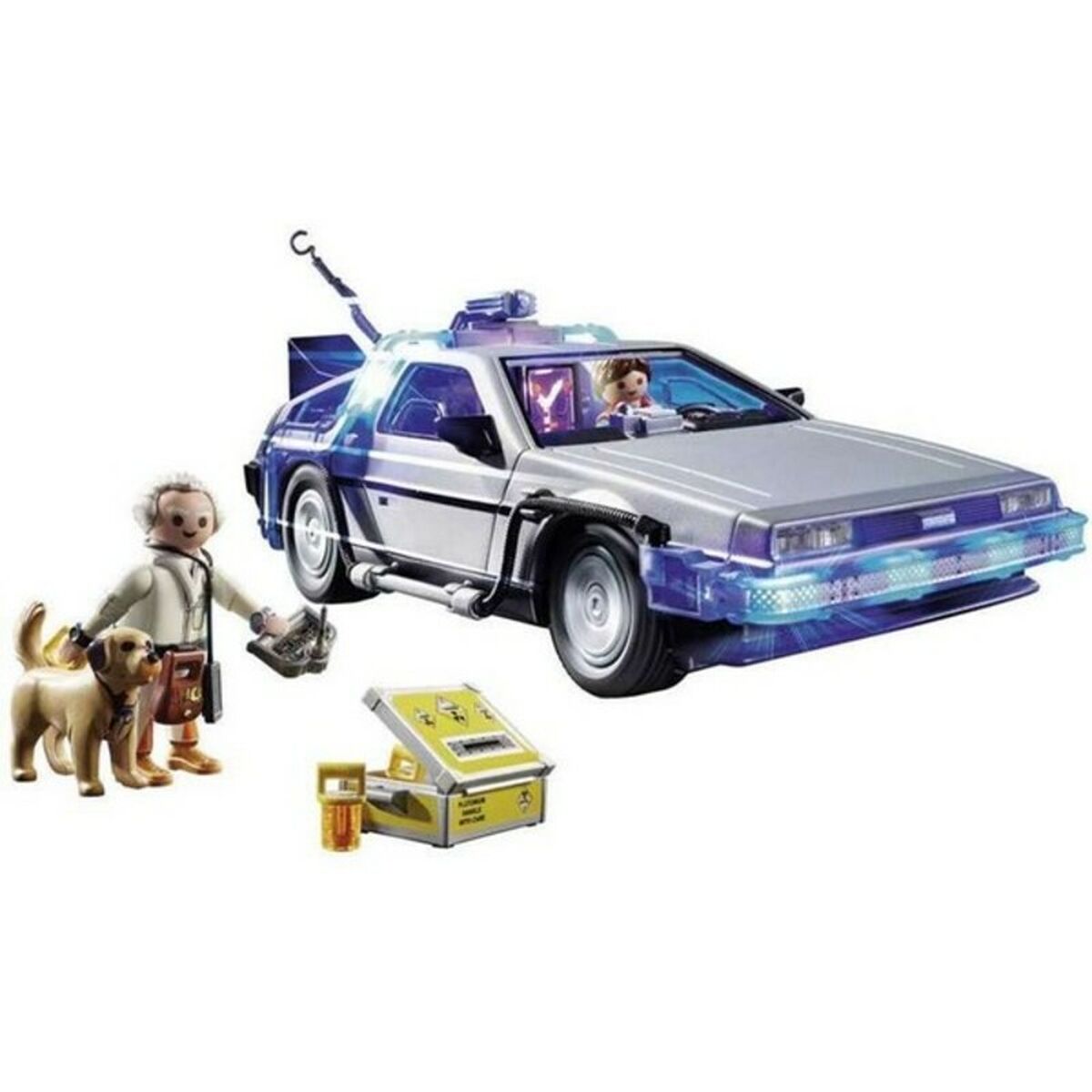 Akční závodník PlaySet zpět do budoucnosti Delorean Playmobil 70317