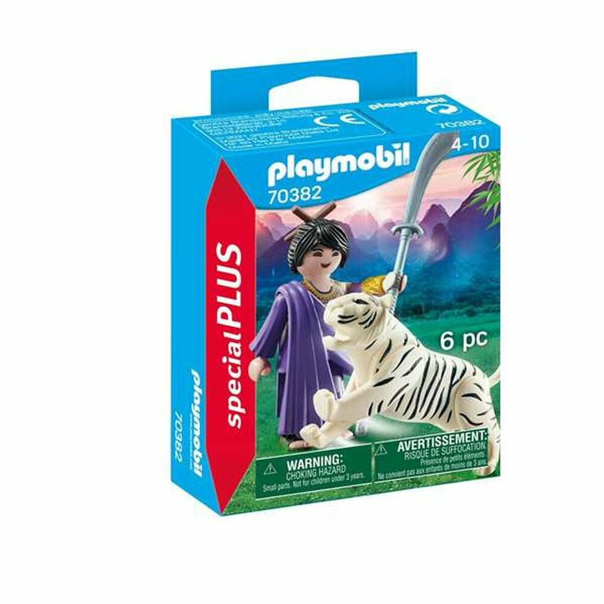 Společný obrázek PlayMobil 70382 Tiger Oriental 70382 (6 ks)