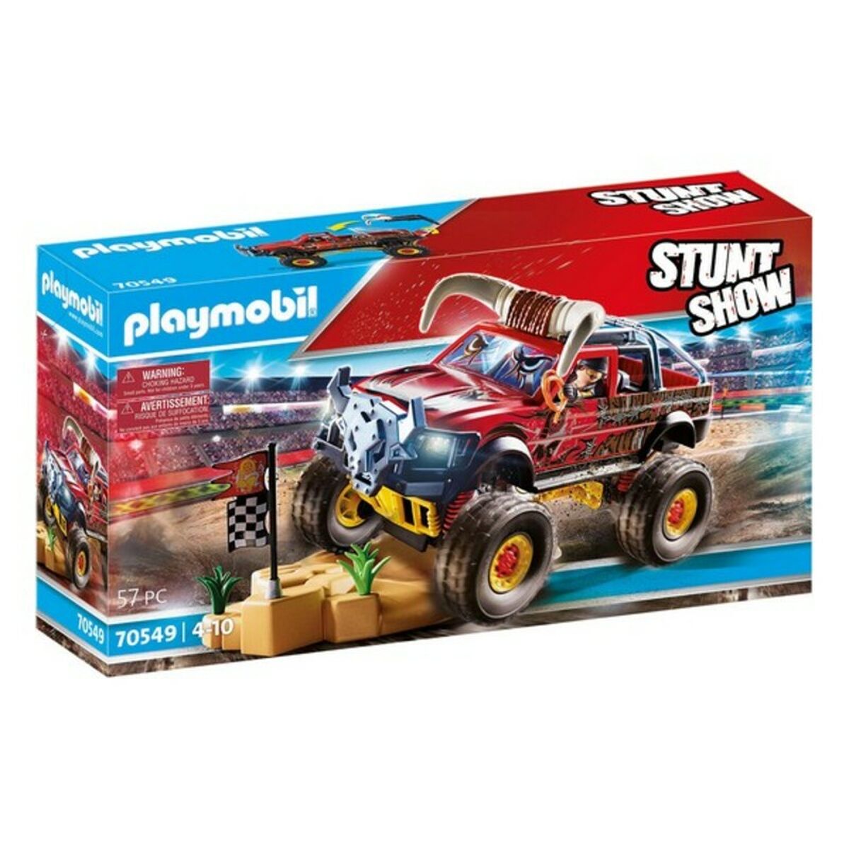 Monster Truck Horned Playmobil 70549 (57 ks)