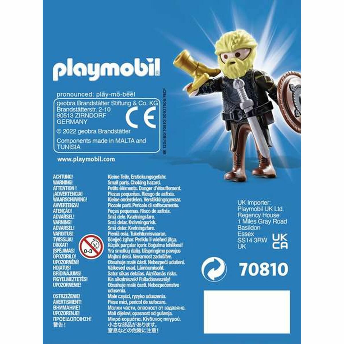 Spolená postava Playmobil Playmo-Friends 70810 Male Viking (6 ks)