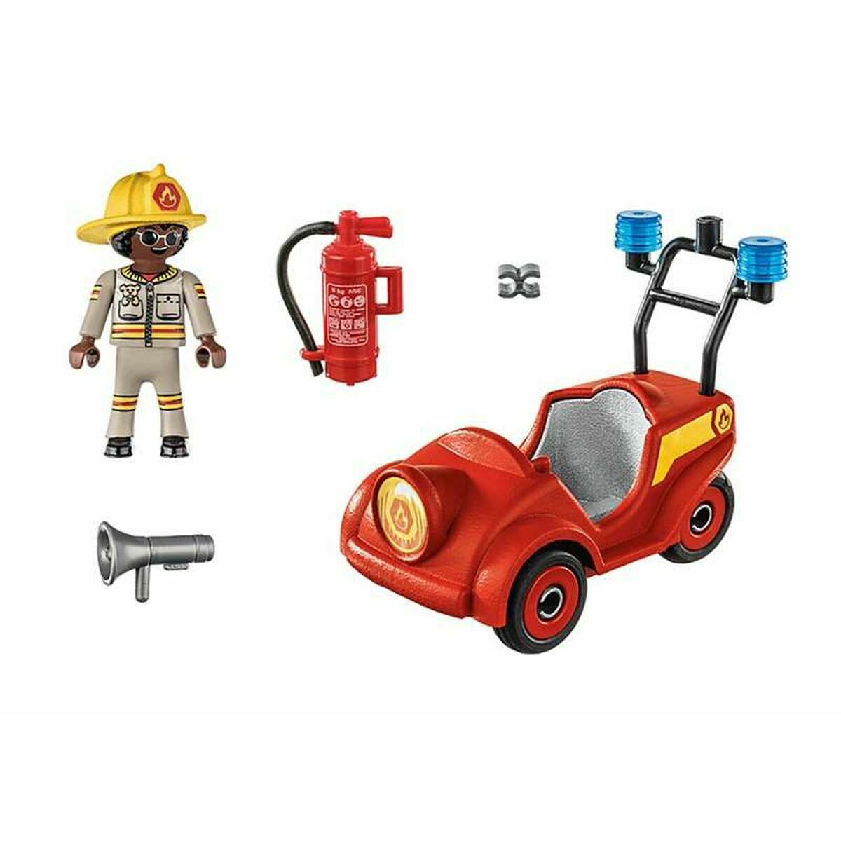 Playset Playmobil Duck on Call 70828 Car Fireman Mini (23 ks)