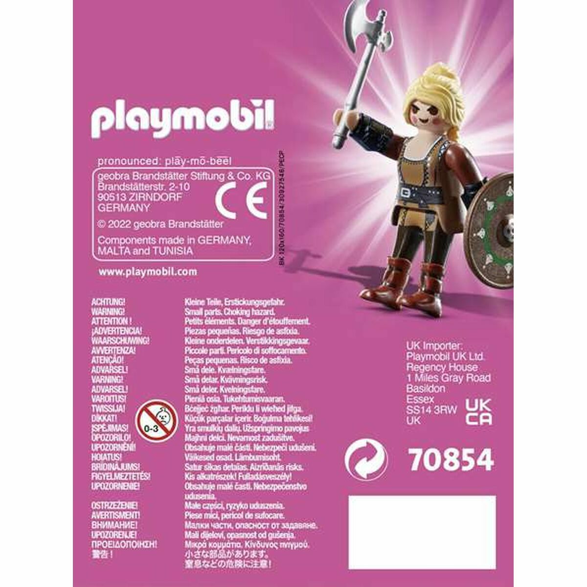 Spolená postava Playmobil Playmo-Friends 70854 Žena Viking (5 ks)