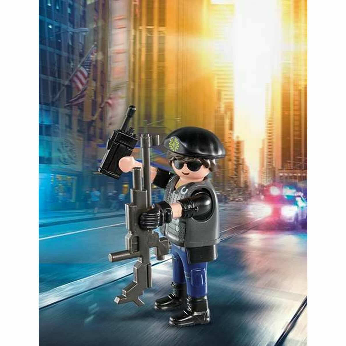 Společný postava Playmobil Playmo-Friends 70858 Policejní důstojník (5 ks)