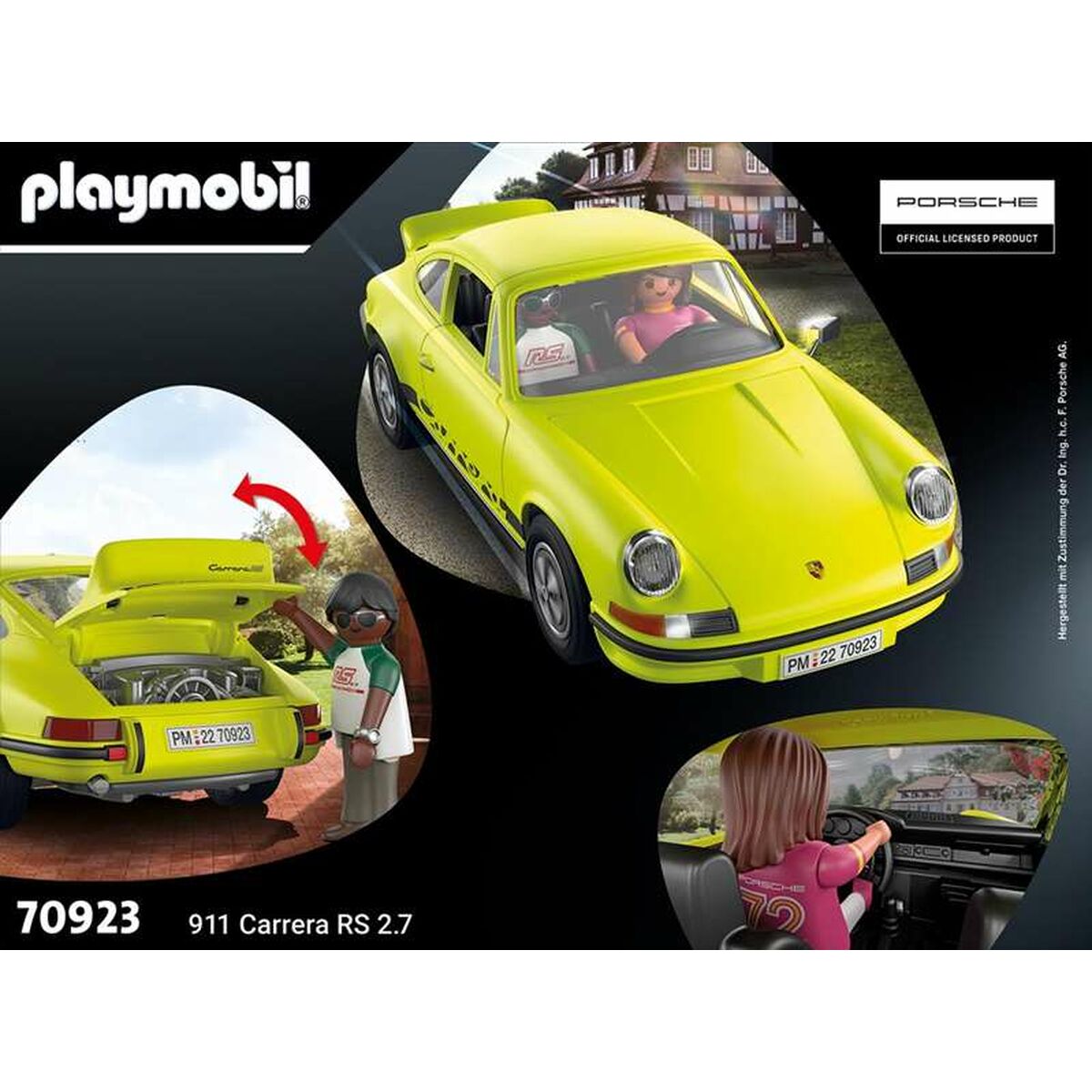 Playset Playmobil Porsche 911 Carrera Rs 2.7