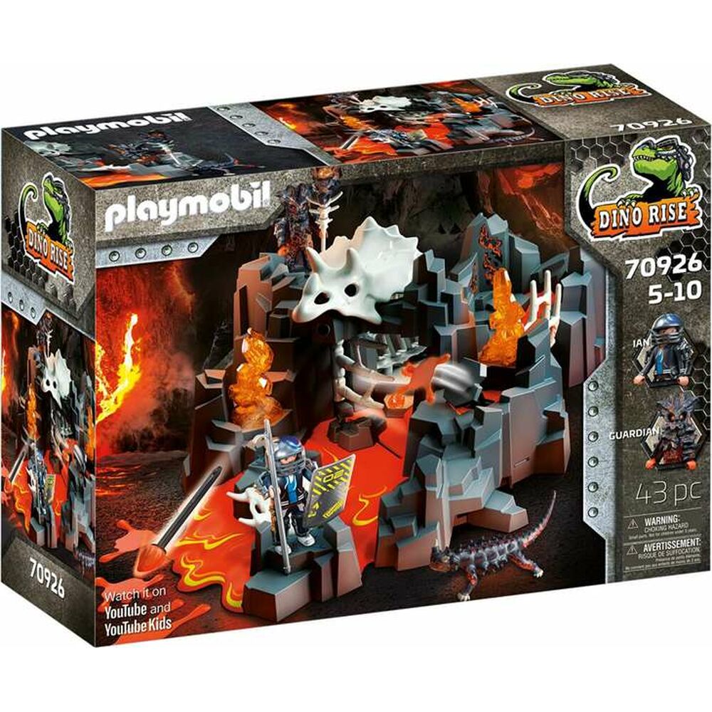 Playset PlayMobil Dino Rise Lava Fountain Guardian 70926