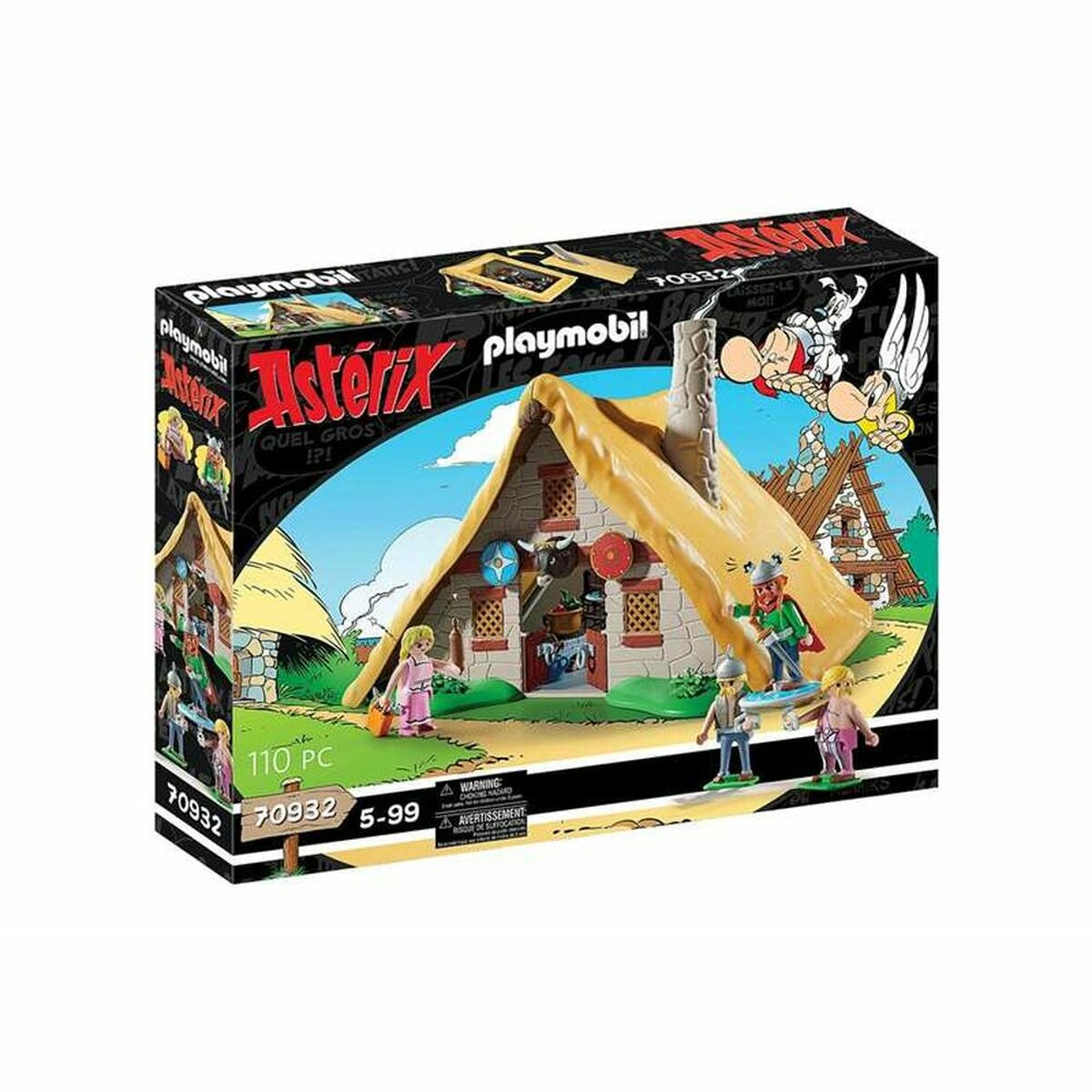 PlaySet PlayMobil VitalStatistix Hut Astérix 70932 (110 ks)