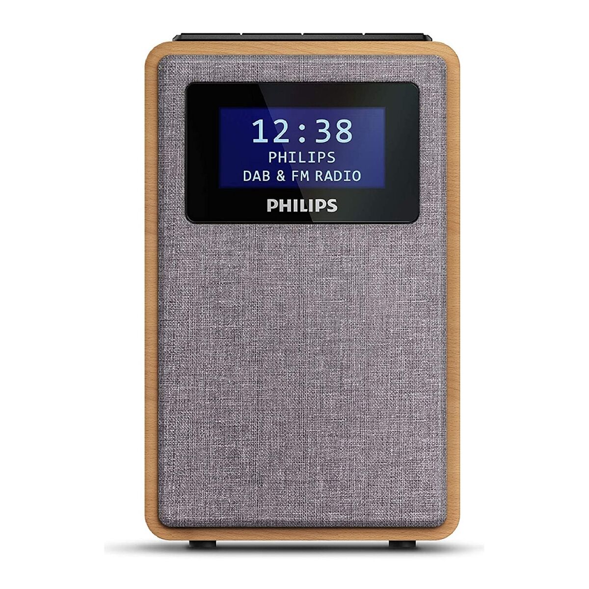 Hodiny-Radio Philips Gray