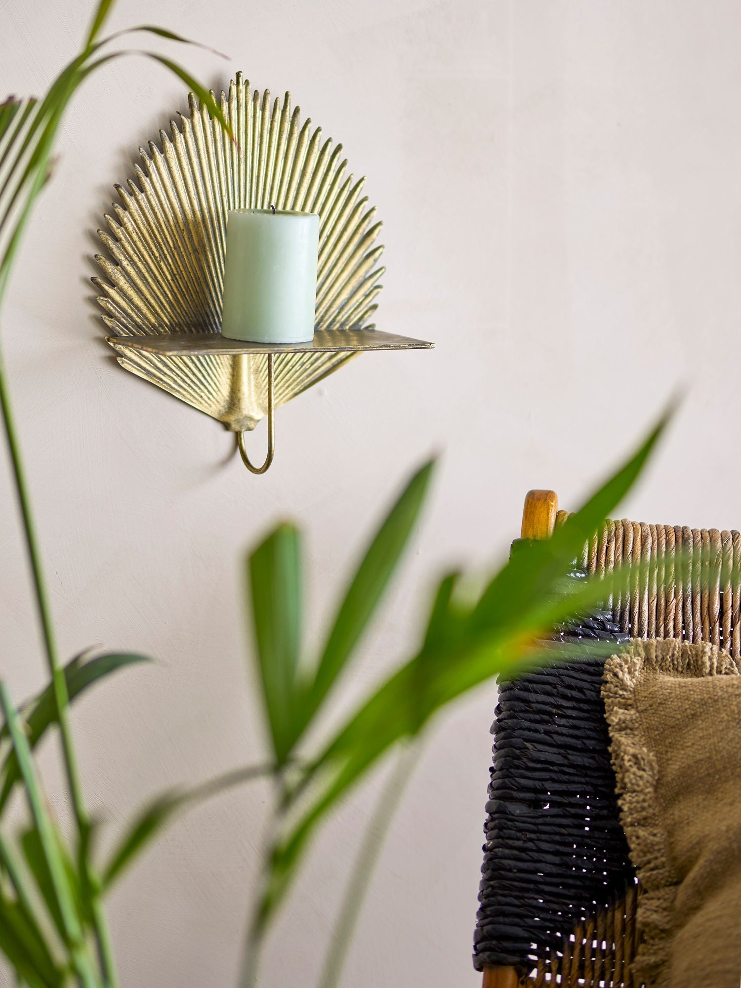 Creative Collection Venche Shelf, Brass, Metal