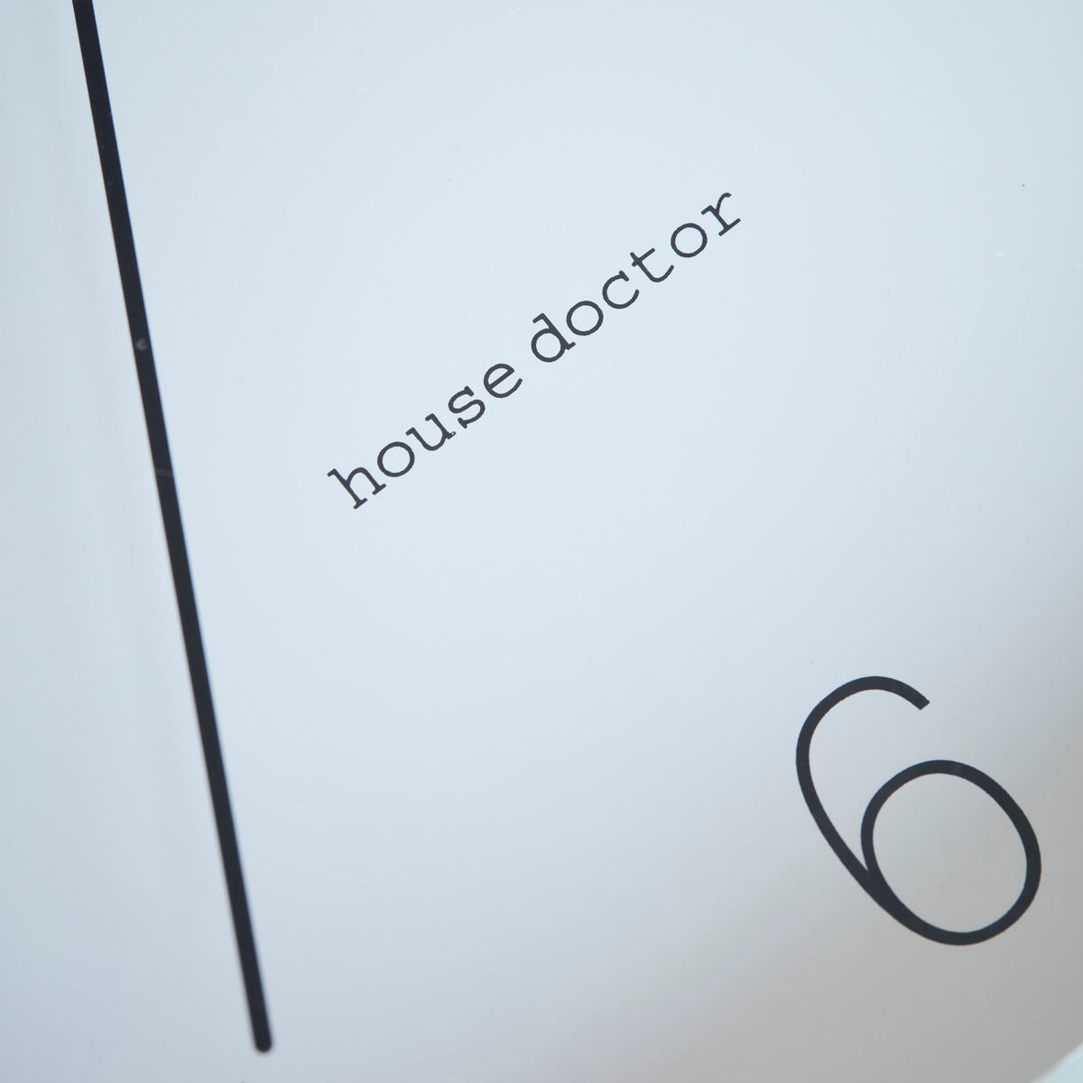 House Doctor Wall Clock, HDShape, šedá