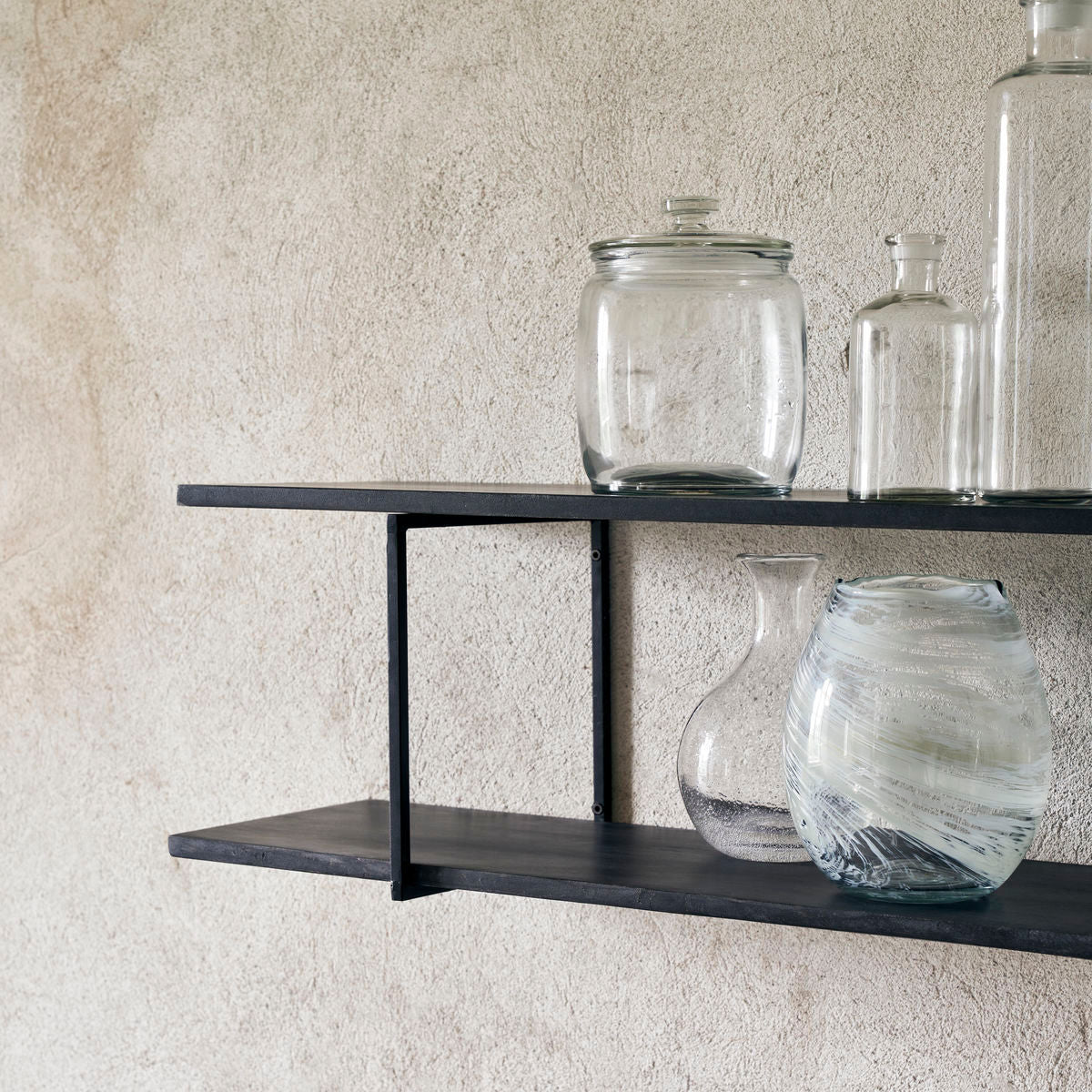 House Doctor Shelf, HDWoods, Black