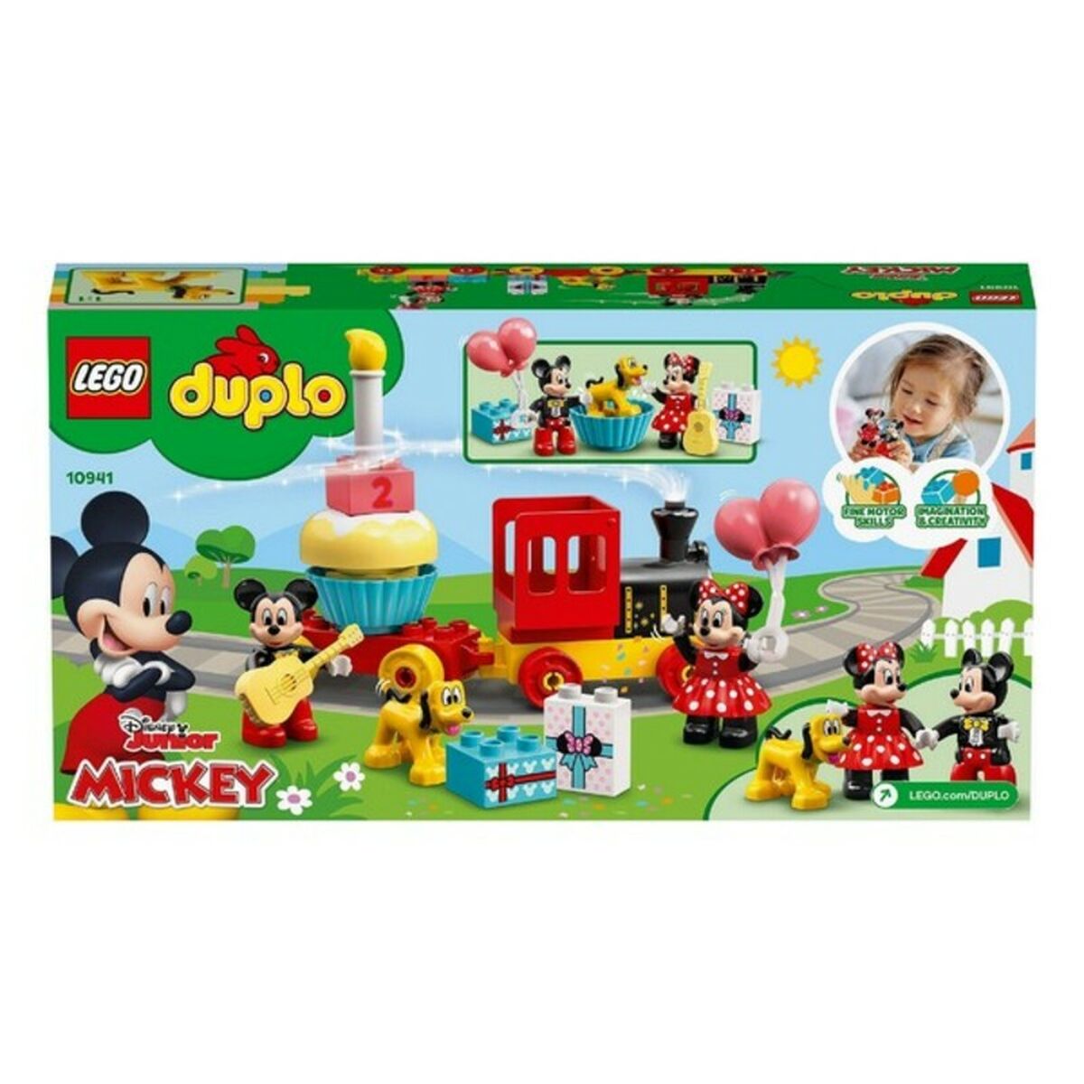 PlaySet Duplo Mickey a Minnie Birthday Train Lego 10941