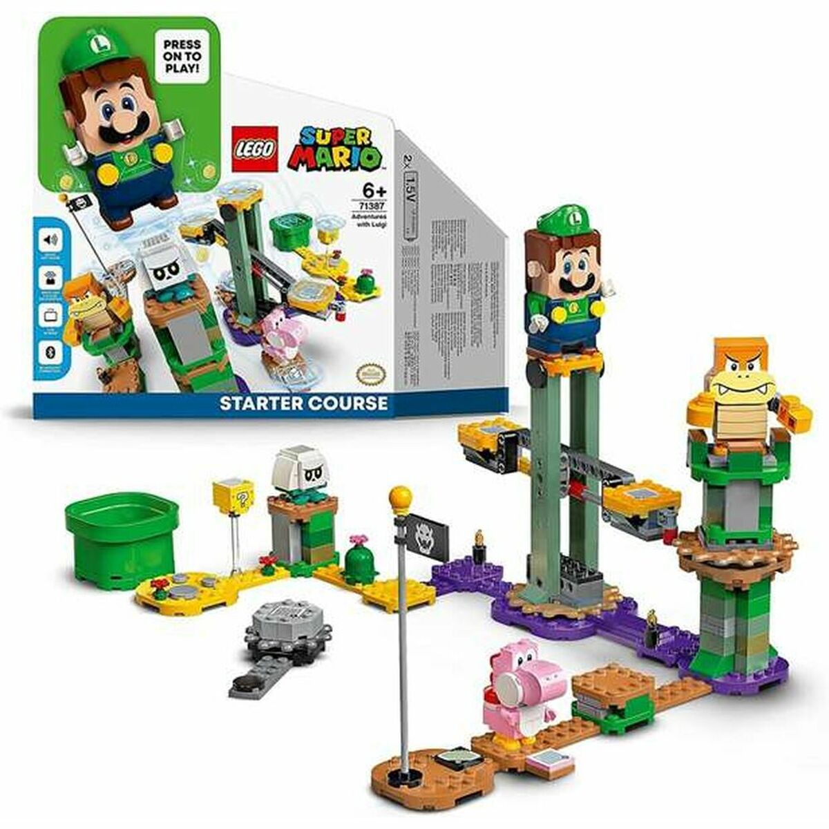 PlaySet Super Mario: Adventures with Luigi Lego 71387 (280 ks)