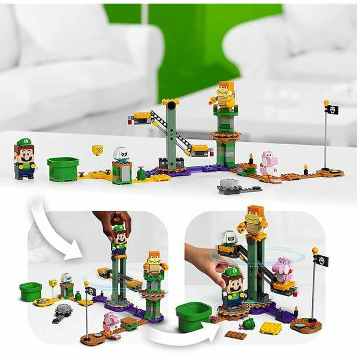 PlaySet Super Mario: Adventures with Luigi Lego 71387 (280 ks)