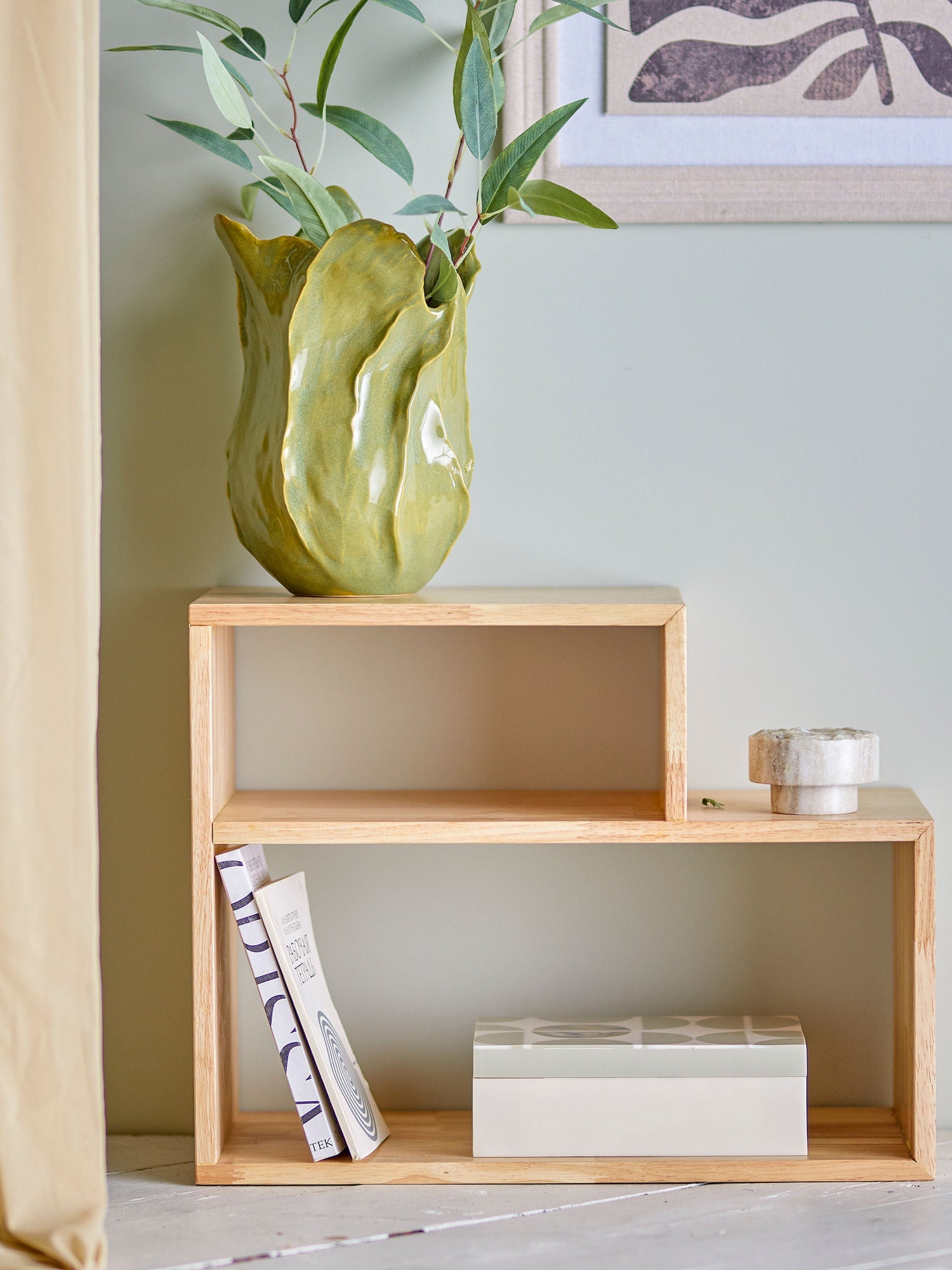 Bloomingville Camilo Shelf, Nature, Rubberwood