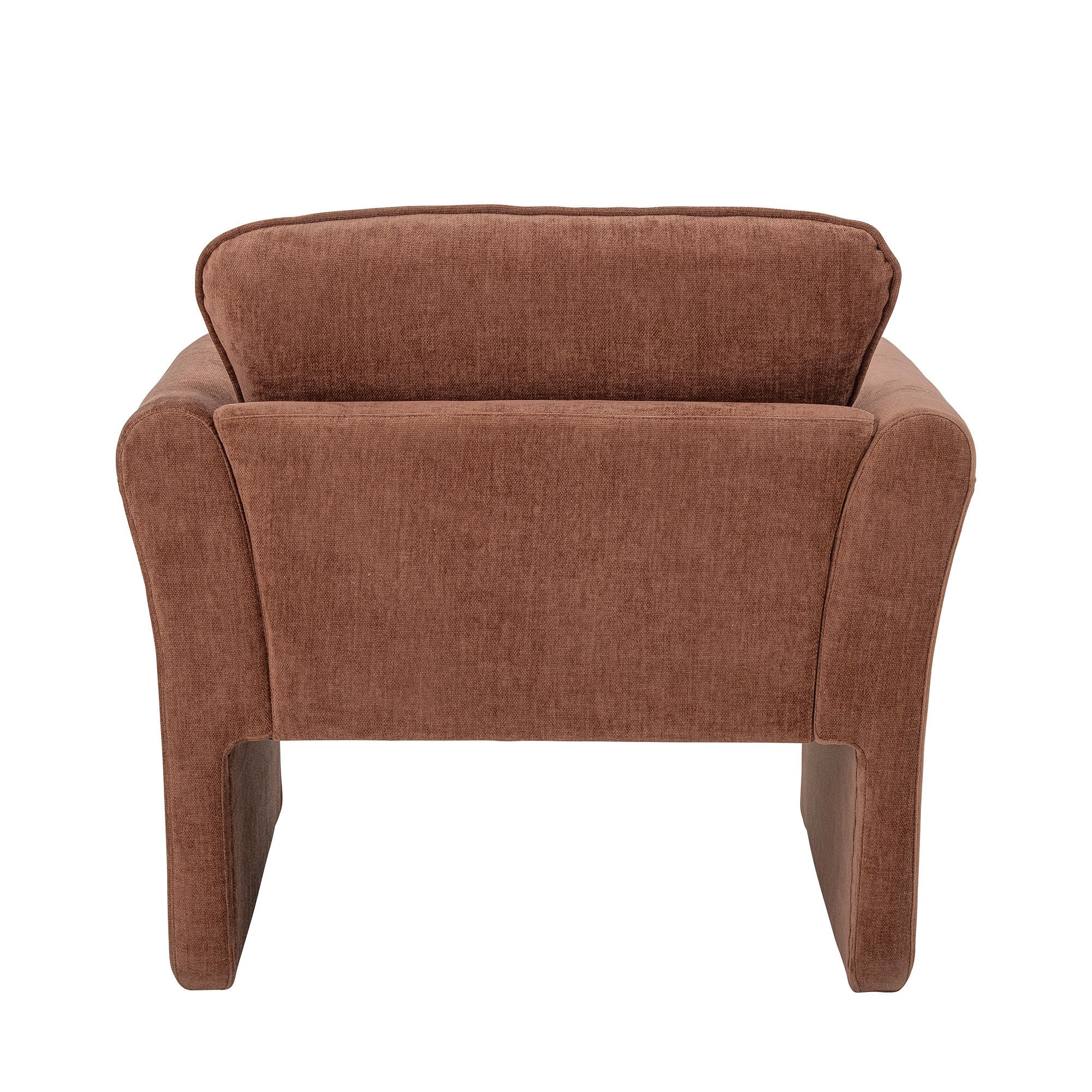 Bloomingville Paseo Lounge Chair, Brown, Polyester