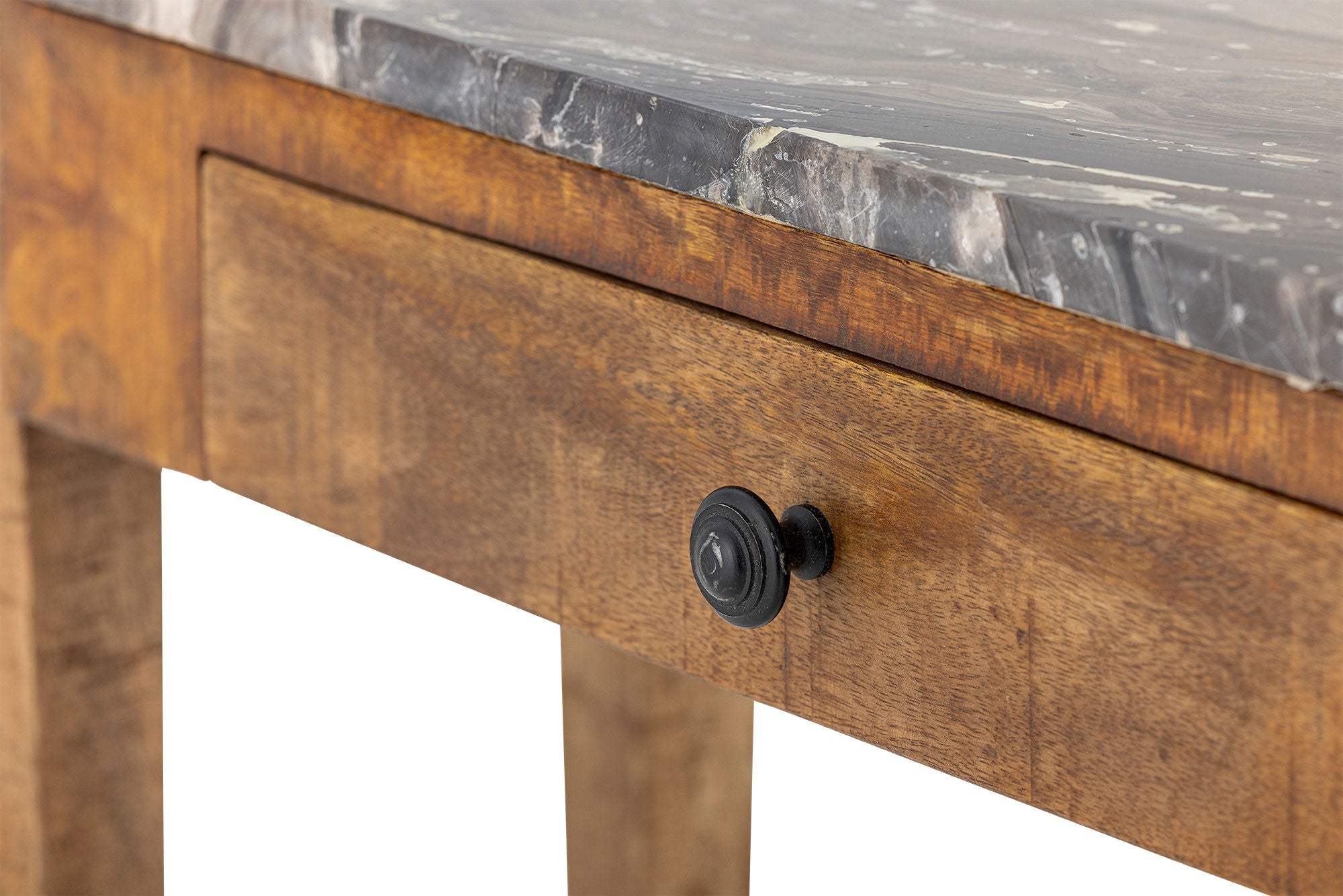 Kreativní sbírka Hauge Console Table, Brown, Marble