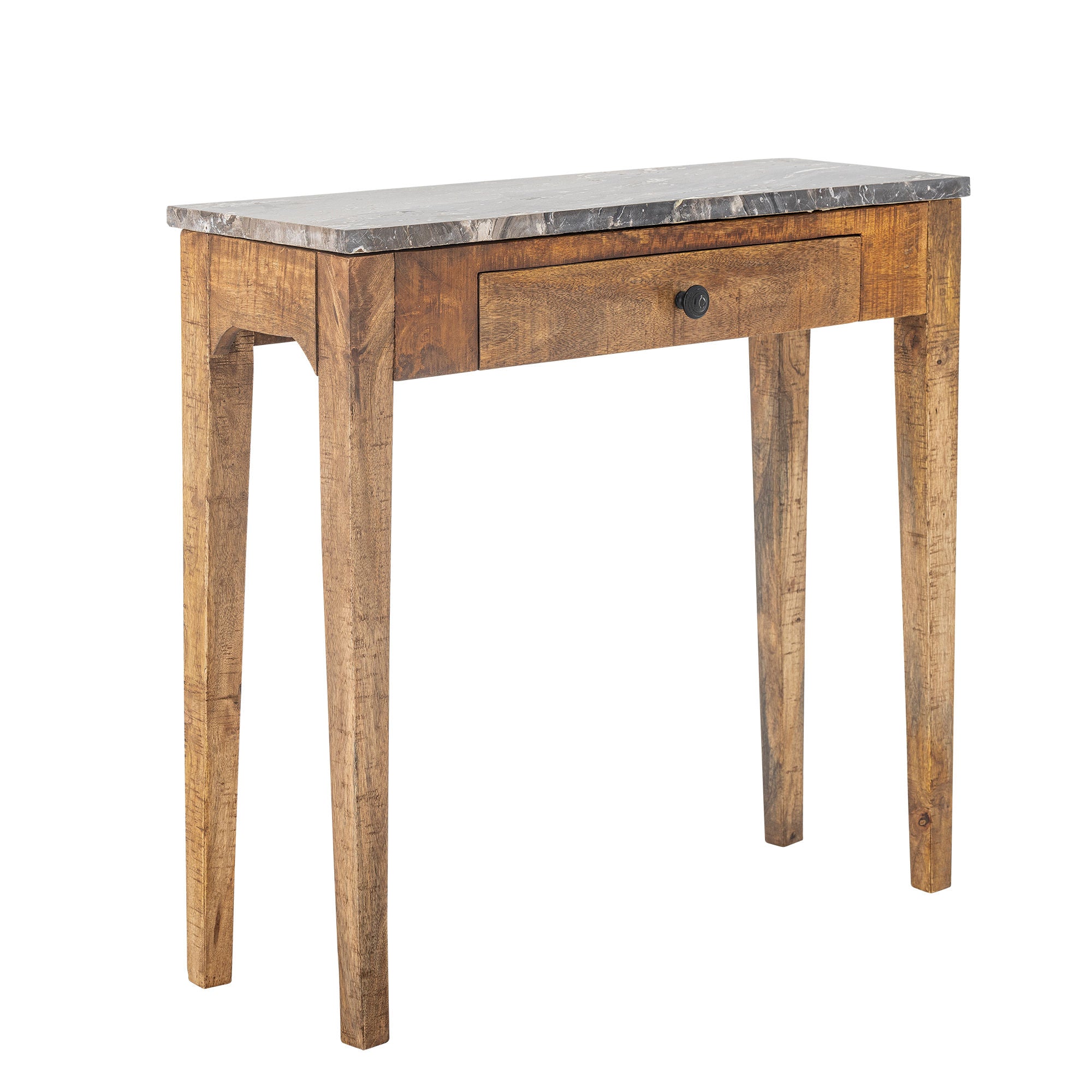 Kreativní sbírka Hauge Console Table, Brown, Marble