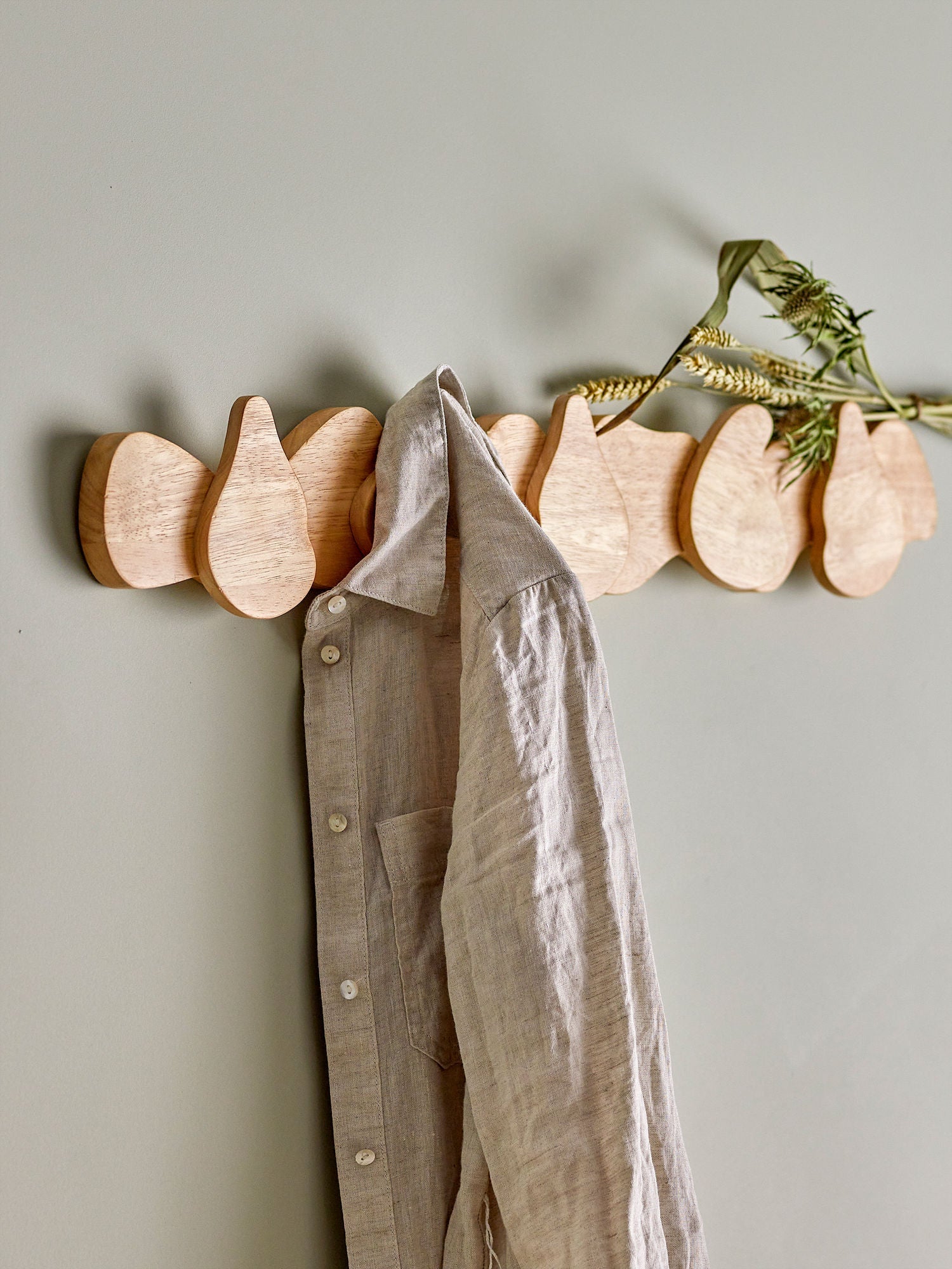 Bloomingville Ross Coat Rack, příroda, Rubberwood