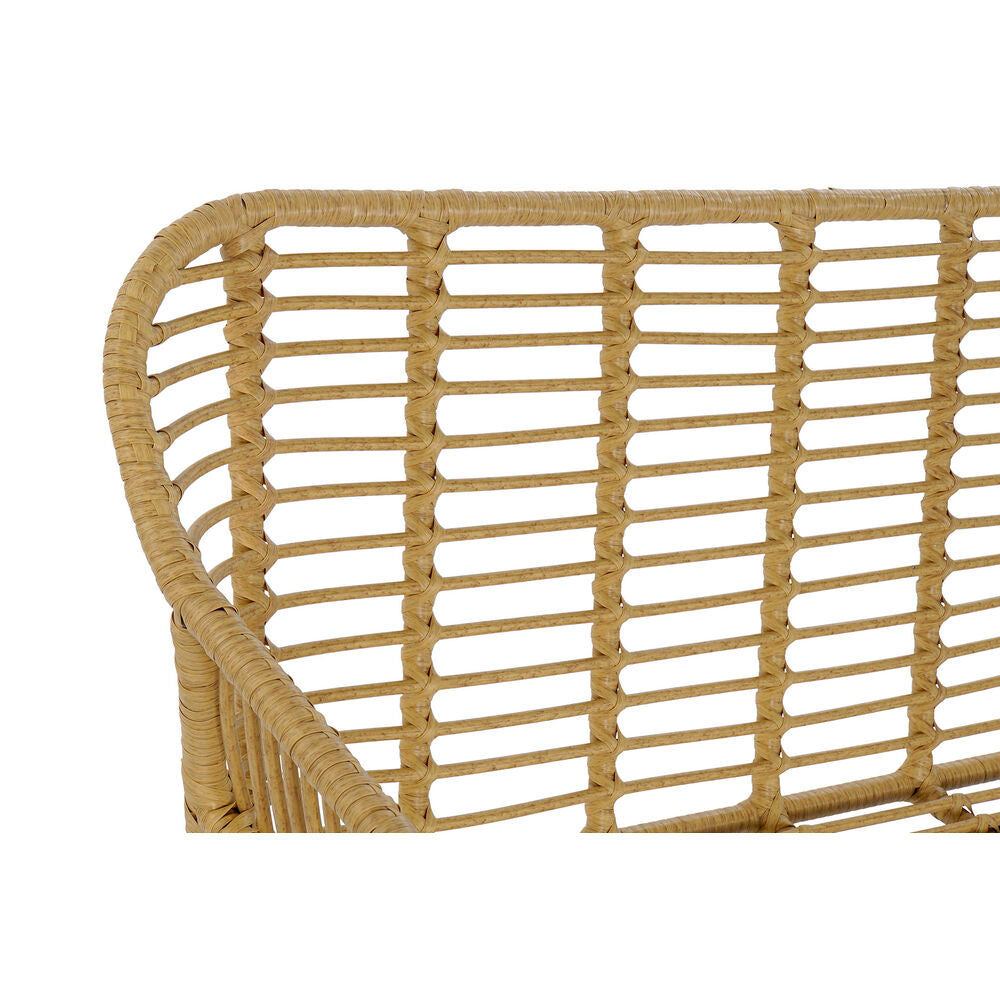 Zahradní pohovka DKD Home Decor Metal Syntetic Rattan Rattan (116 x 55 x