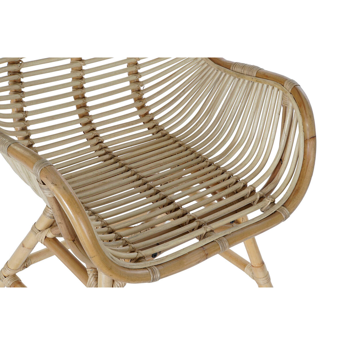 Zahradní židle DKD Home Decor Multicolour Natural Rattan 61 x 58 x 92 cm