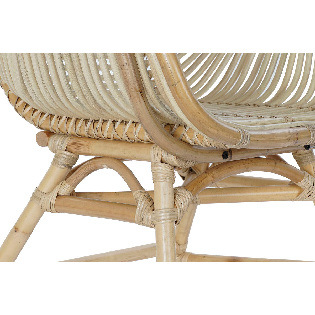 Zahradní židle DKD Home Decor Multicolour Natural Rattan 61 x 58 x 92 cm